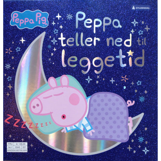 Peppa Pig - Peppa teller ned til leggetid, brukte bøker