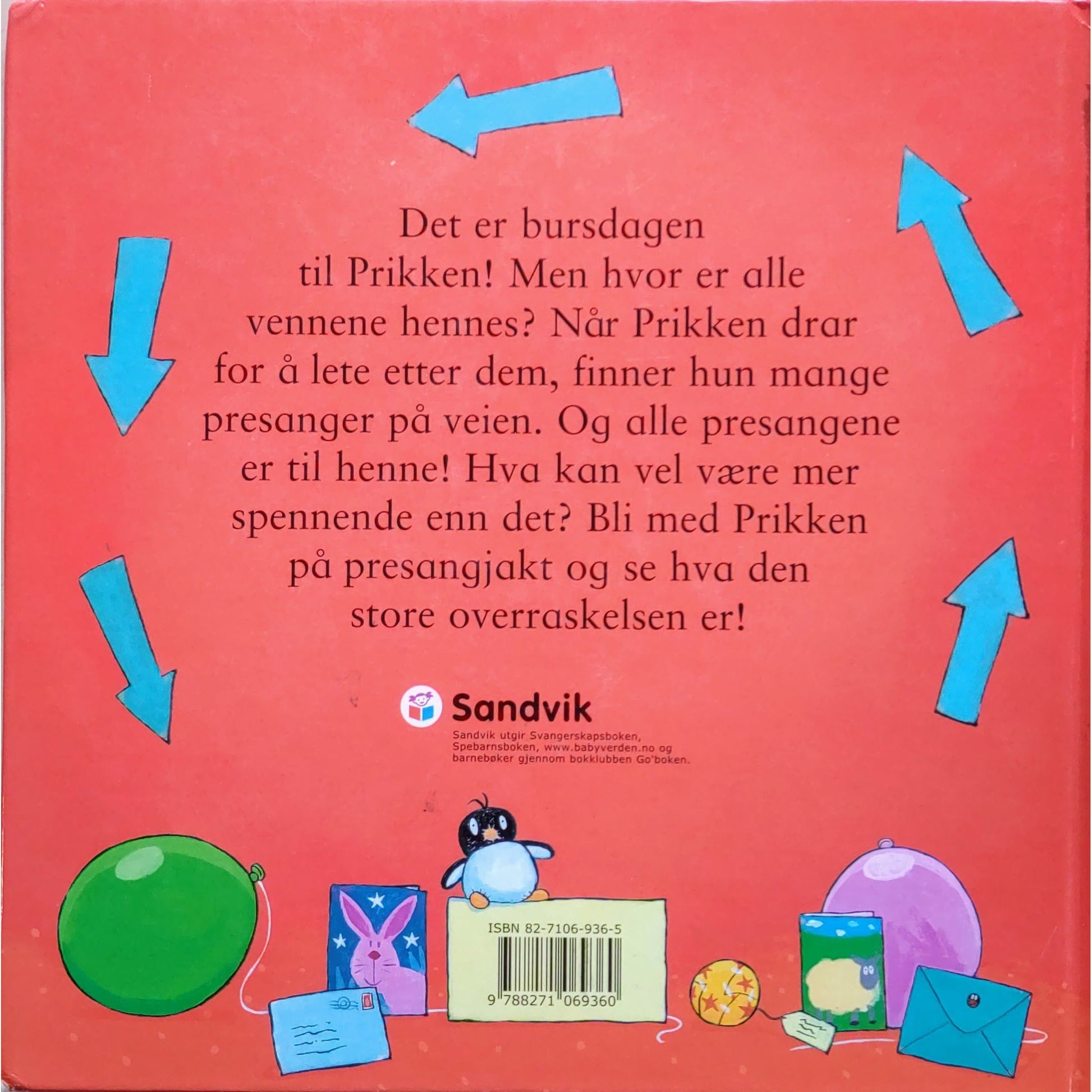 Gratulerer, Prikken! Brukte bøker av Tim Warnes fra Go'boken. 
