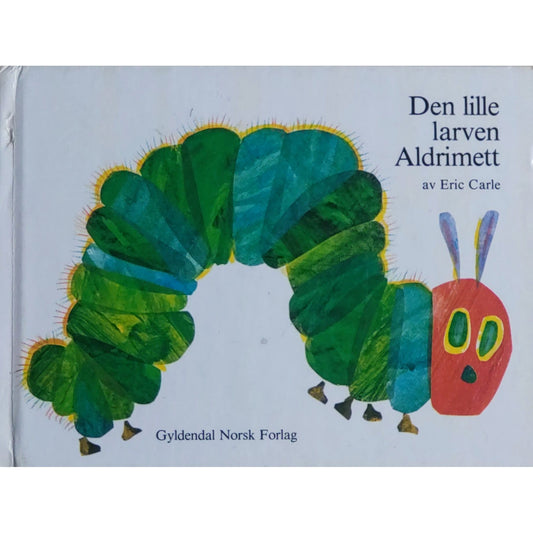 Den lille larven aldrimett, brukte bøker av Eric Carle