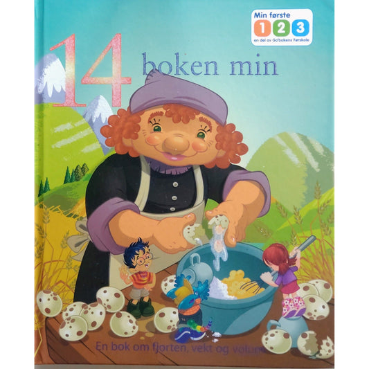 Go'boken - 14-boken min. En bok om fjorten, vekt og volum. Brukte bøker om tall 