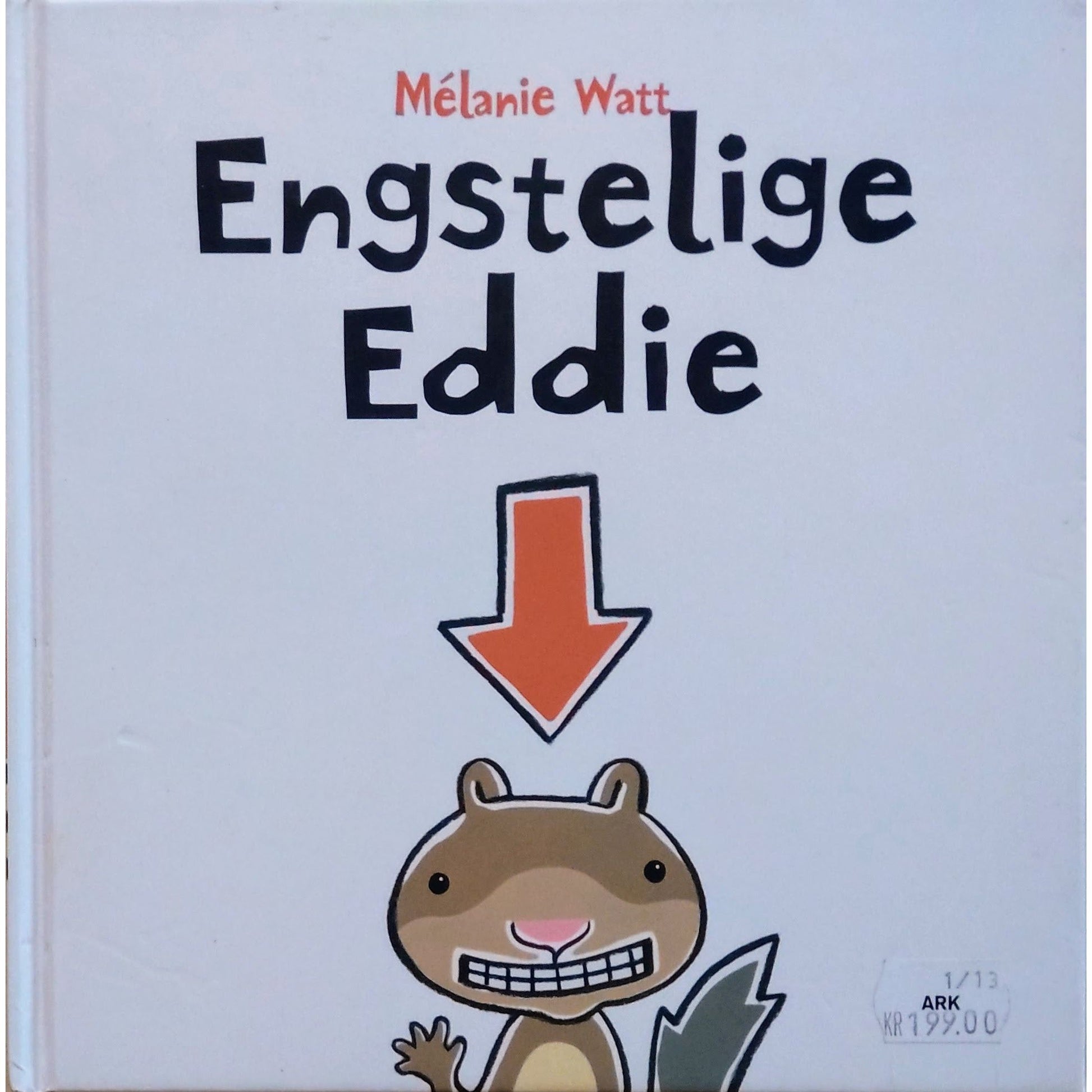 Engstelige Eddie - Brukte bøker av Mélanie Watt