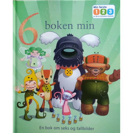 Go'boken - 6-boken min. En bok om seks og tallbilder. Brukte bøker om tall 