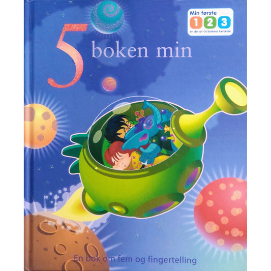 Go'boken - 5-boken min. En bok om fem og fingertelling. Brukte bøker om tall 