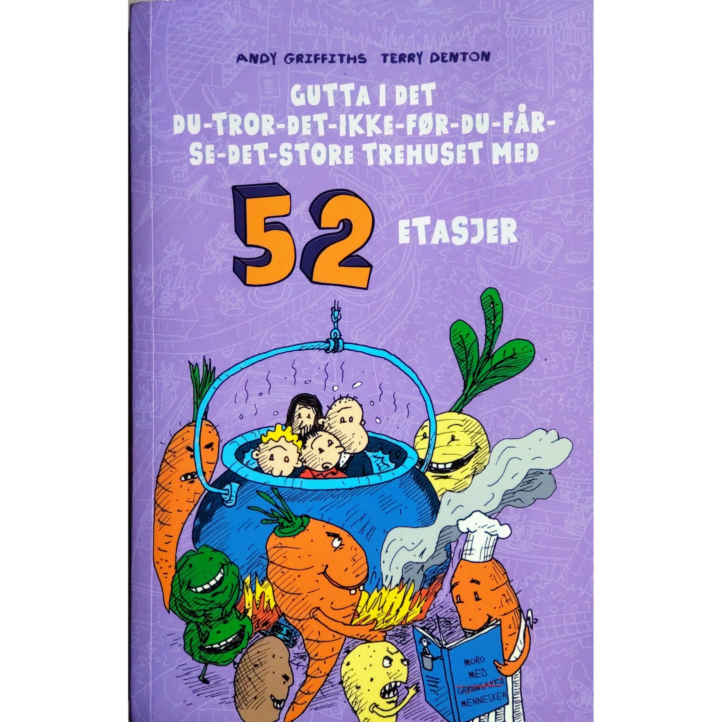 Gutta i trehuset med 52 etasjer- Brukte barnebøker av Andy Griffiths