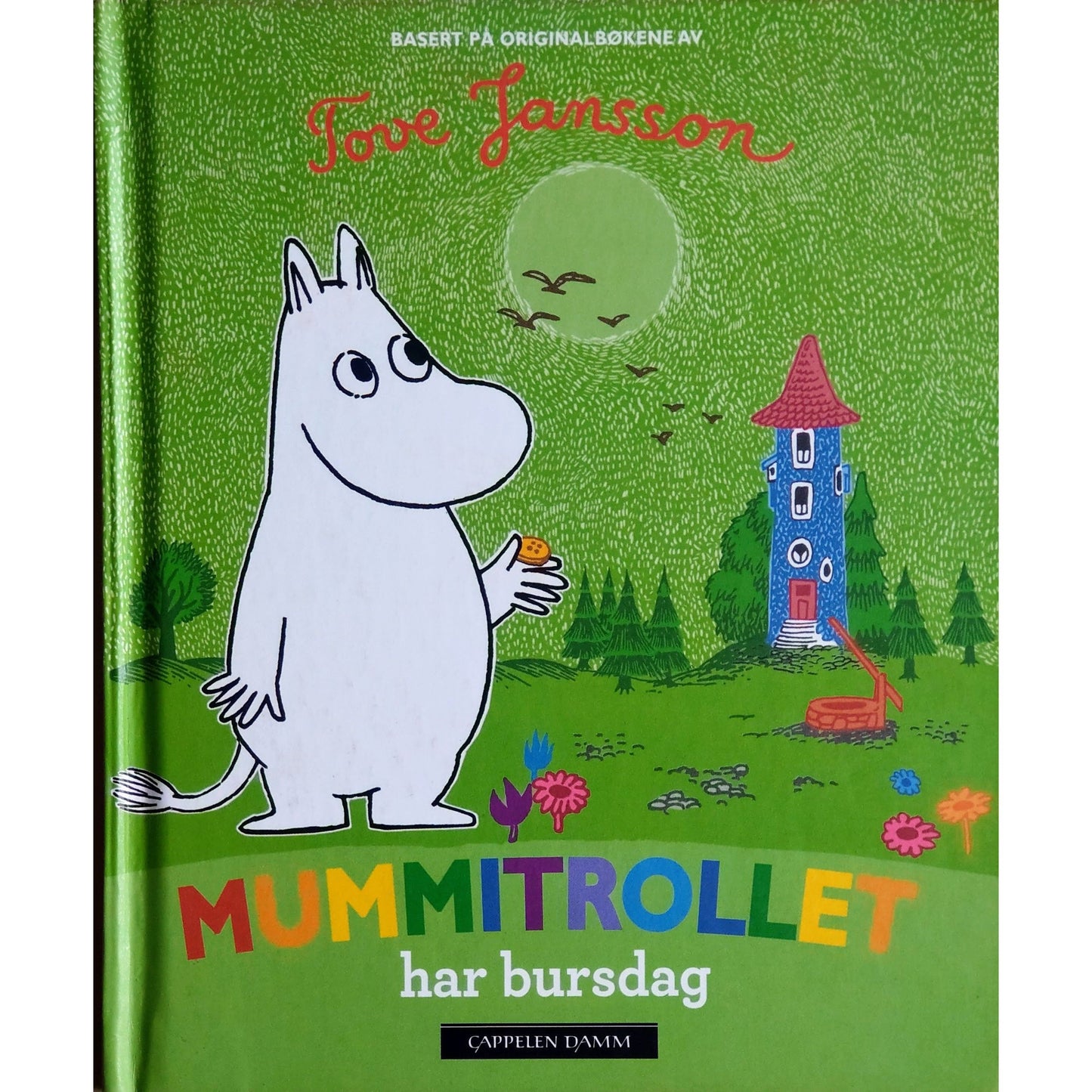 Mummitrollet har bursdag, brukte bøker basert på Tove Jansson