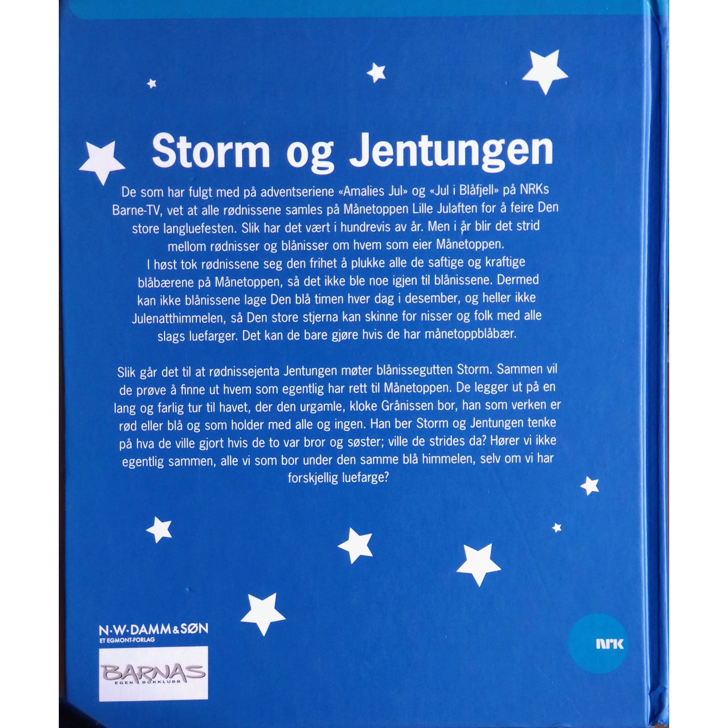 Jul på Månetoppen - Storm og Jentungen, brukte bøker av Gudny Ingebjørg Hagen