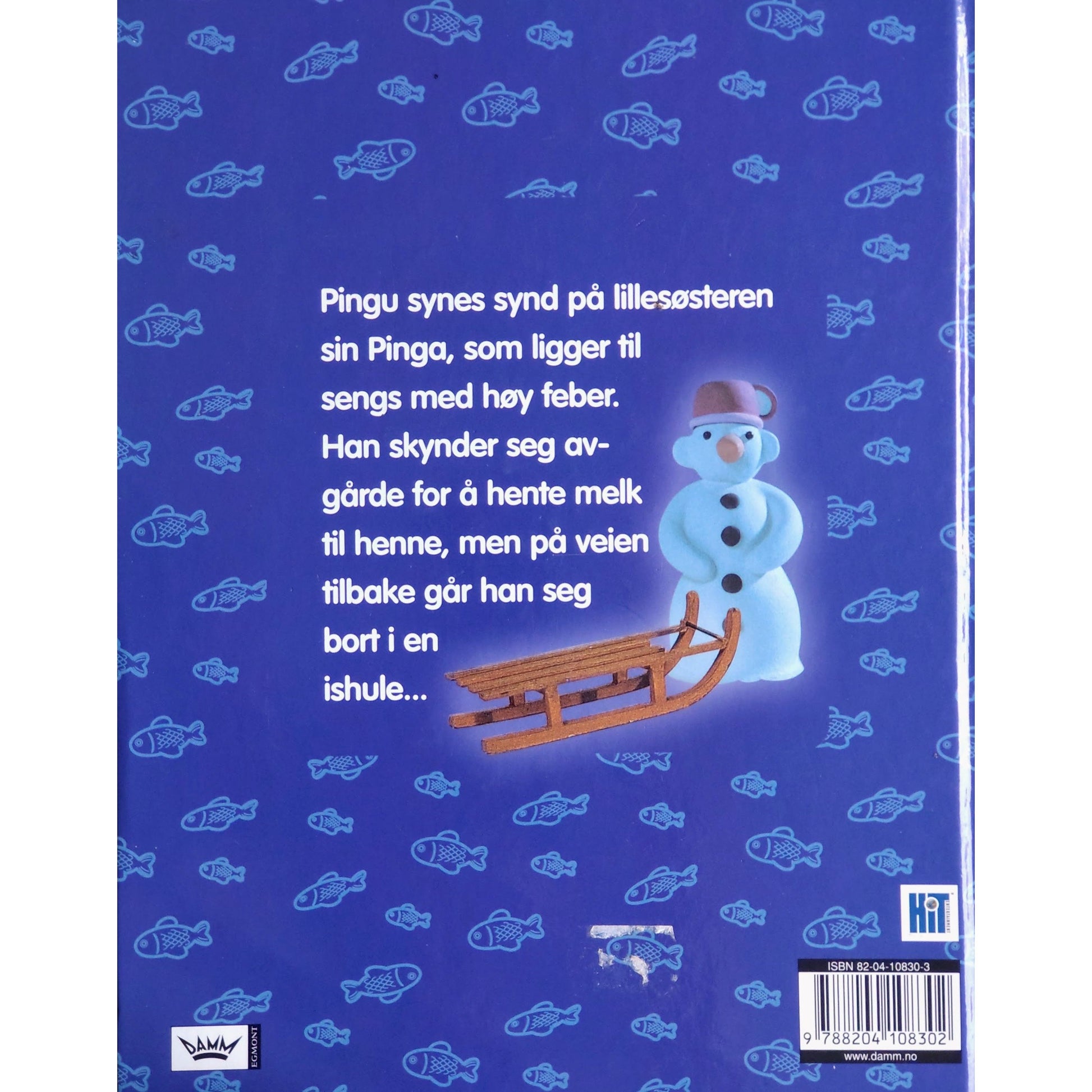 Pingu går seg bort. Brukte bøker om pingvinen Pingu