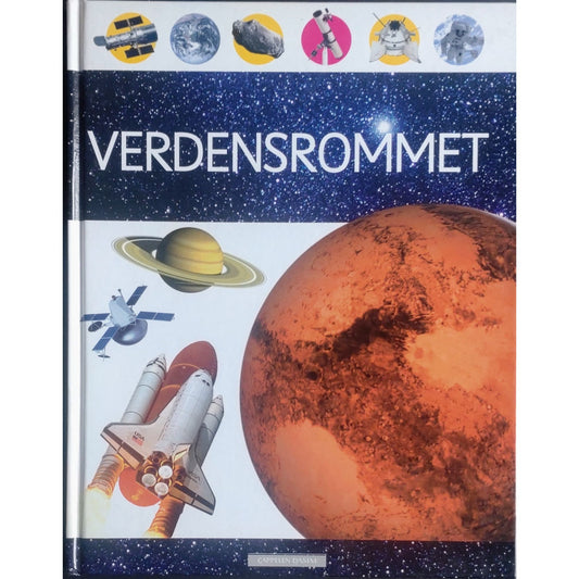 Verdensrommet, brukte bøker om solsystemer, planeter og romfart