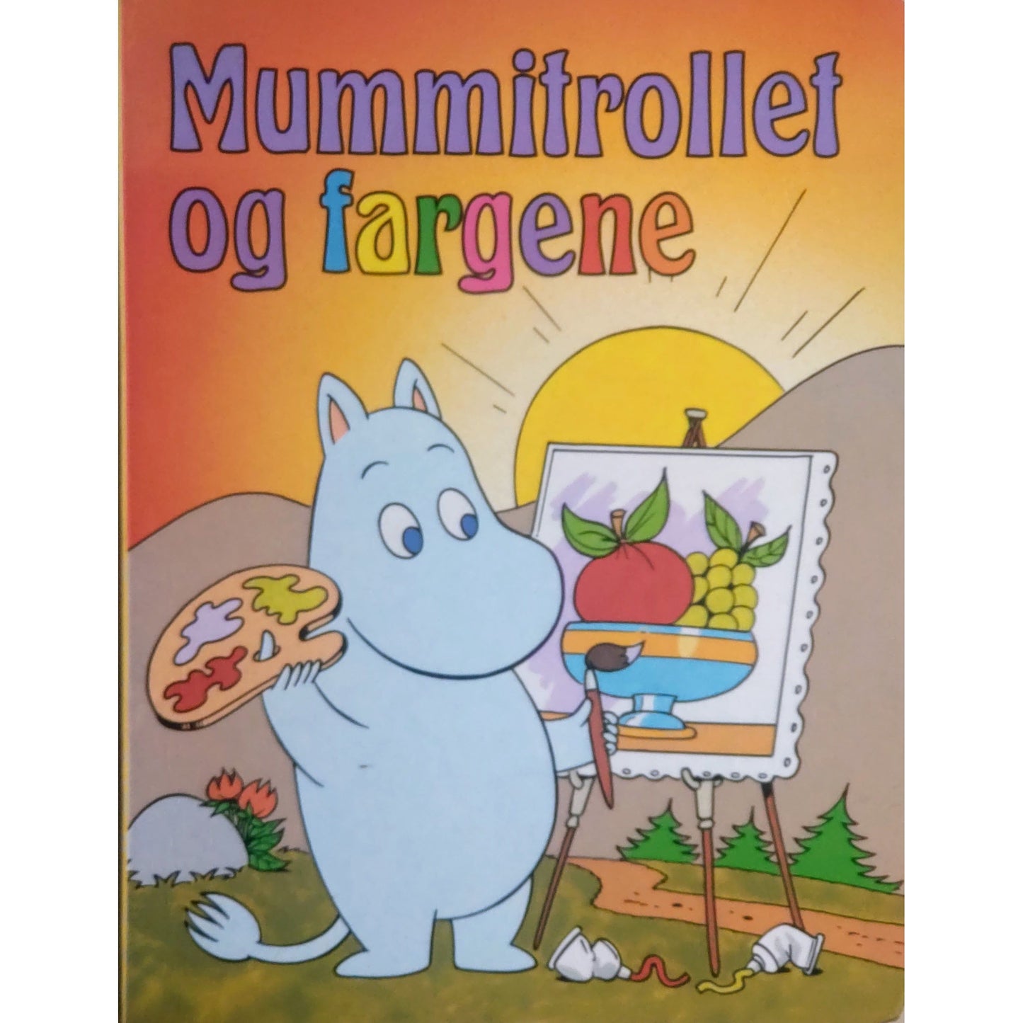 Mummitrollet og fargene, brukte bøker basert på Tove Jansson