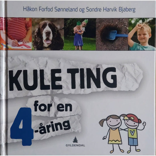 Kule ting for en 4-åring - Brukte bøker av Håkon Forfod Sønneland og Sondre Harvik Bjaberg