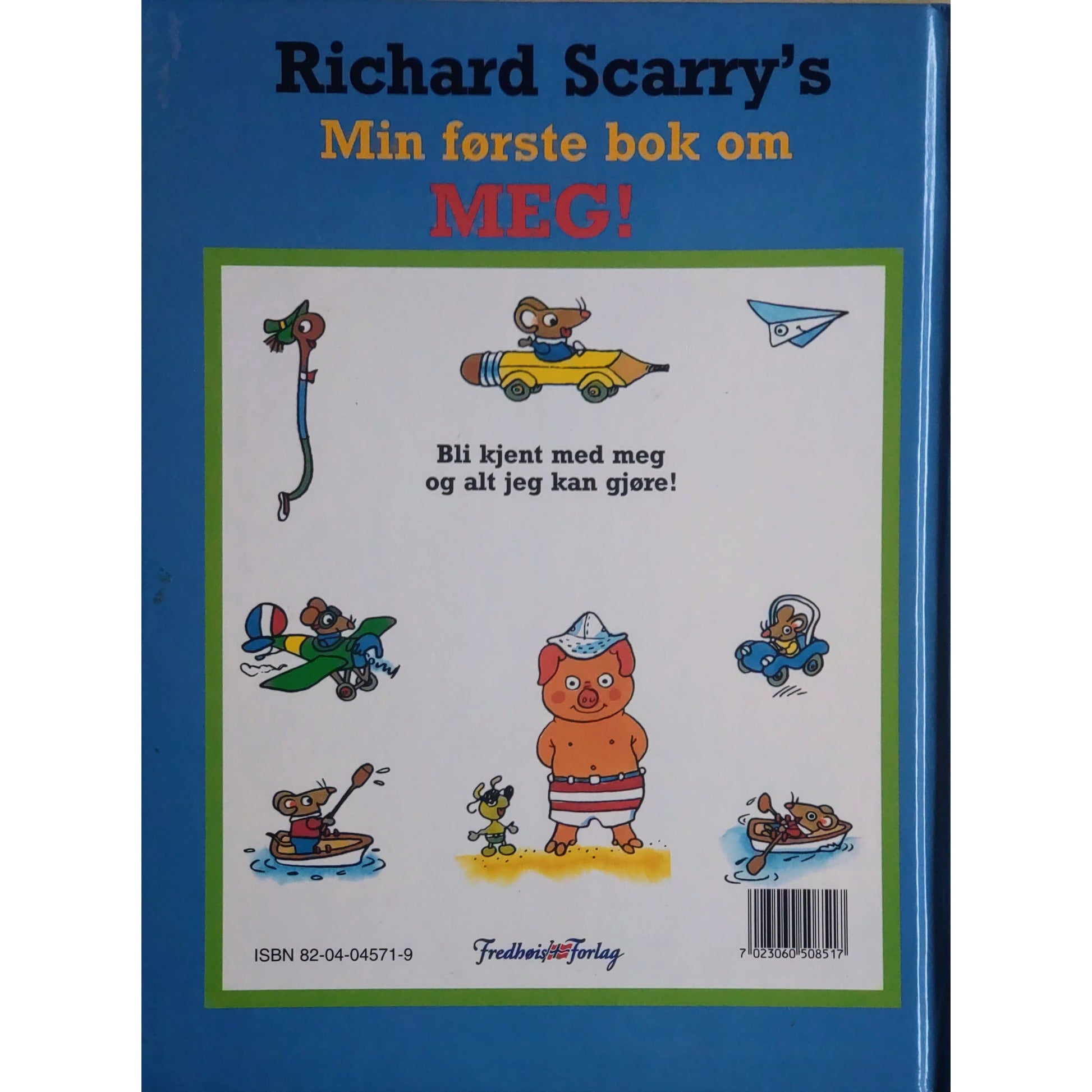 Min første bok om meg! - Brukte bøker av Richard Scarry