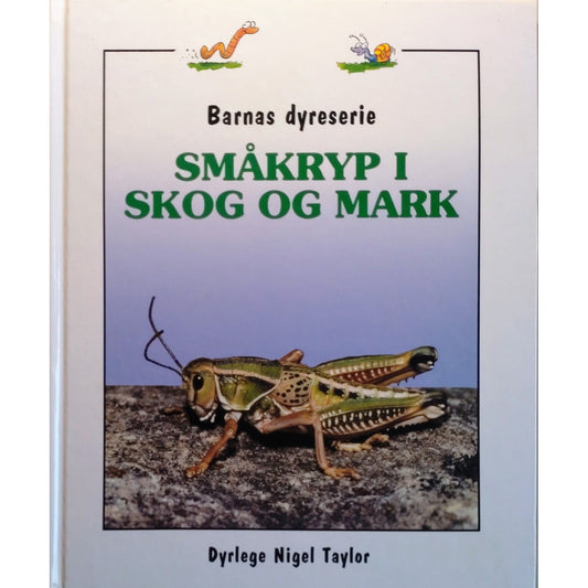 Småkryp i skog og mark, brukte bøker om innsekter og  andre småkryp