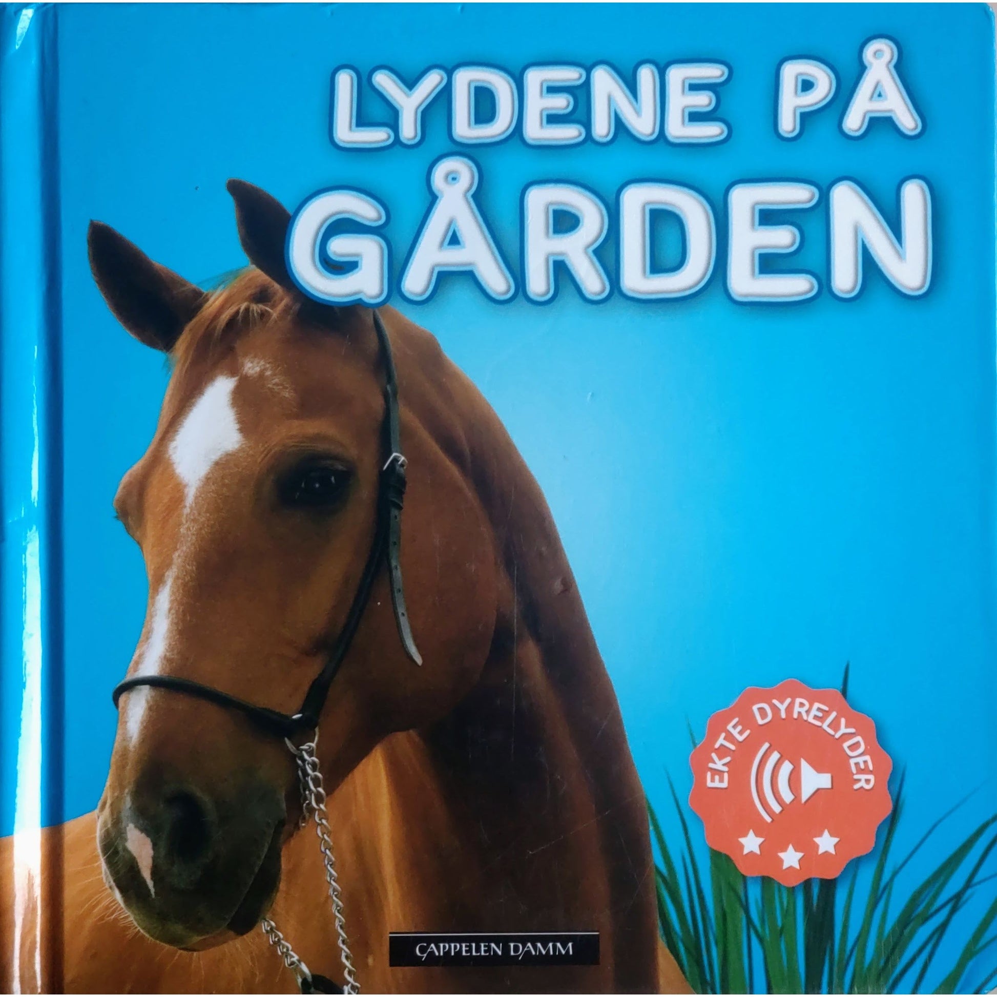 Lydene på gården, brukte bøker om dyr. Med dyrelyder