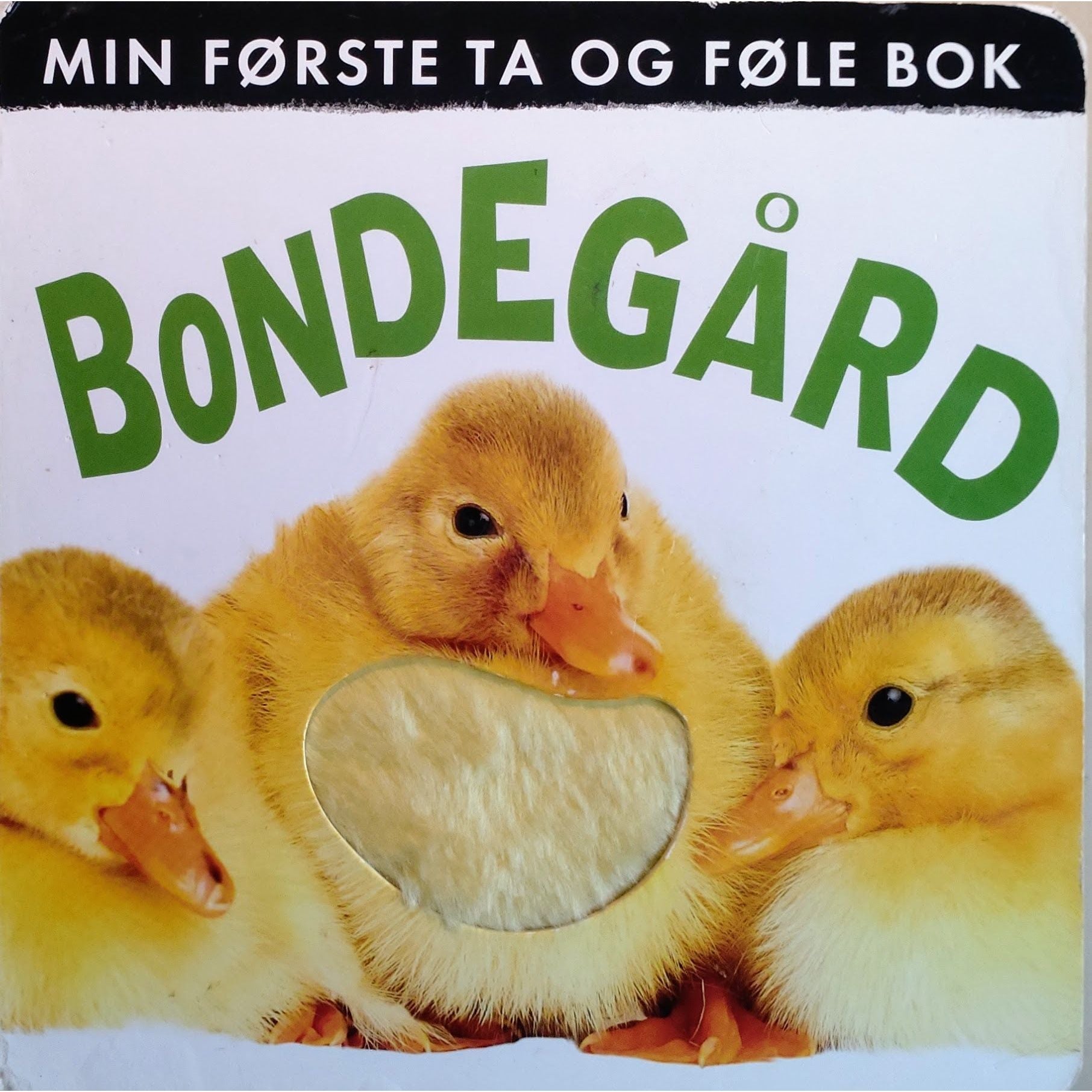 Min første ta og føle bok - Bondegård, brukte bøker. Pekebøker