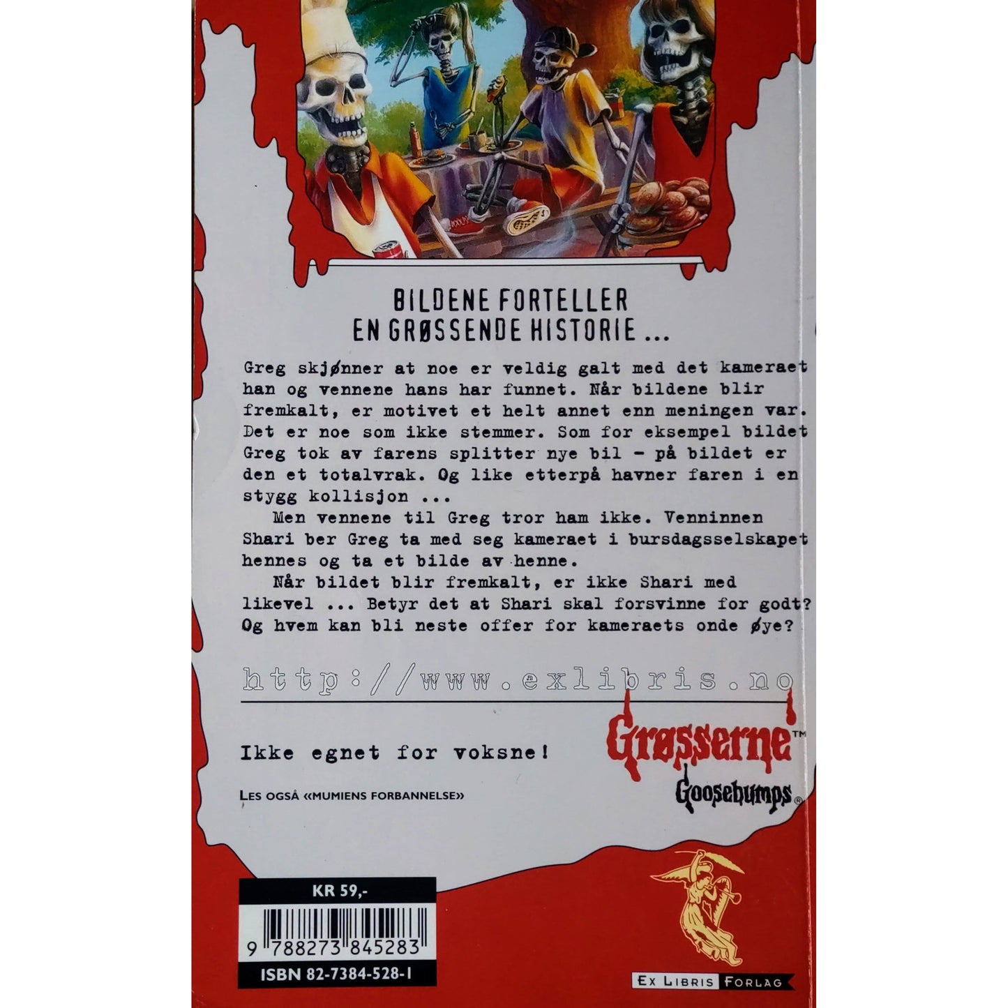 Grøsserne 4 - Smil til døden - Brukte bøker av R.L. Stine