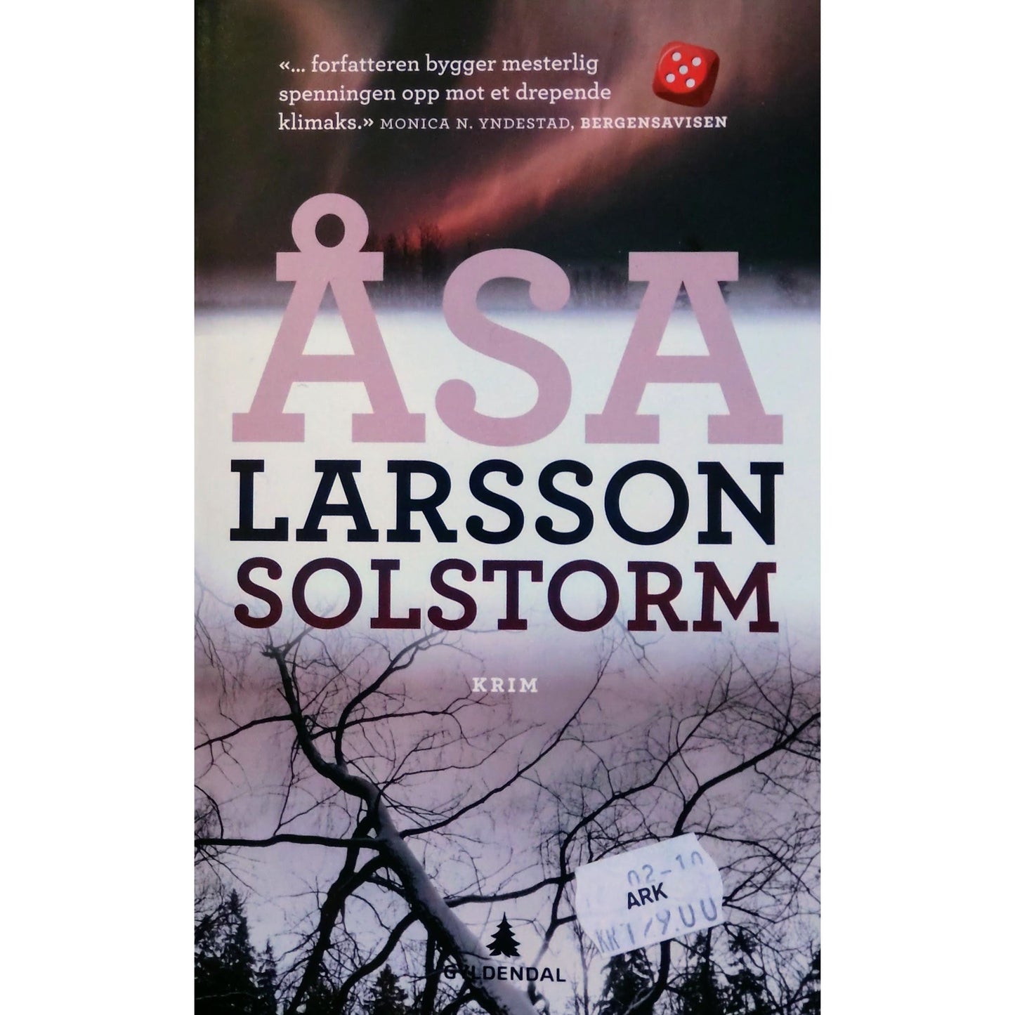 Solstorm. Brukte bøker av Åsa Larsson