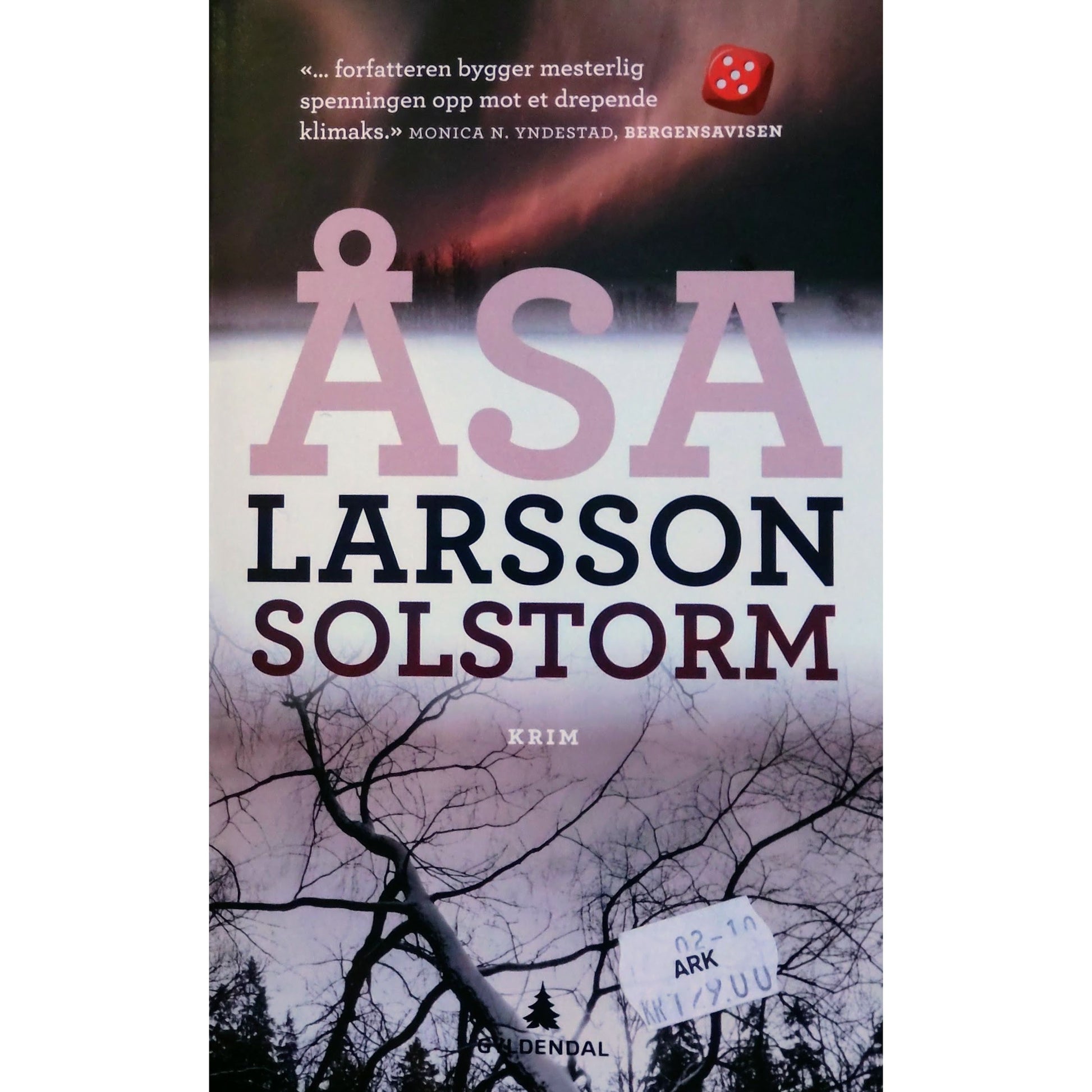 Solstorm. Brukte bøker av Åsa Larsson