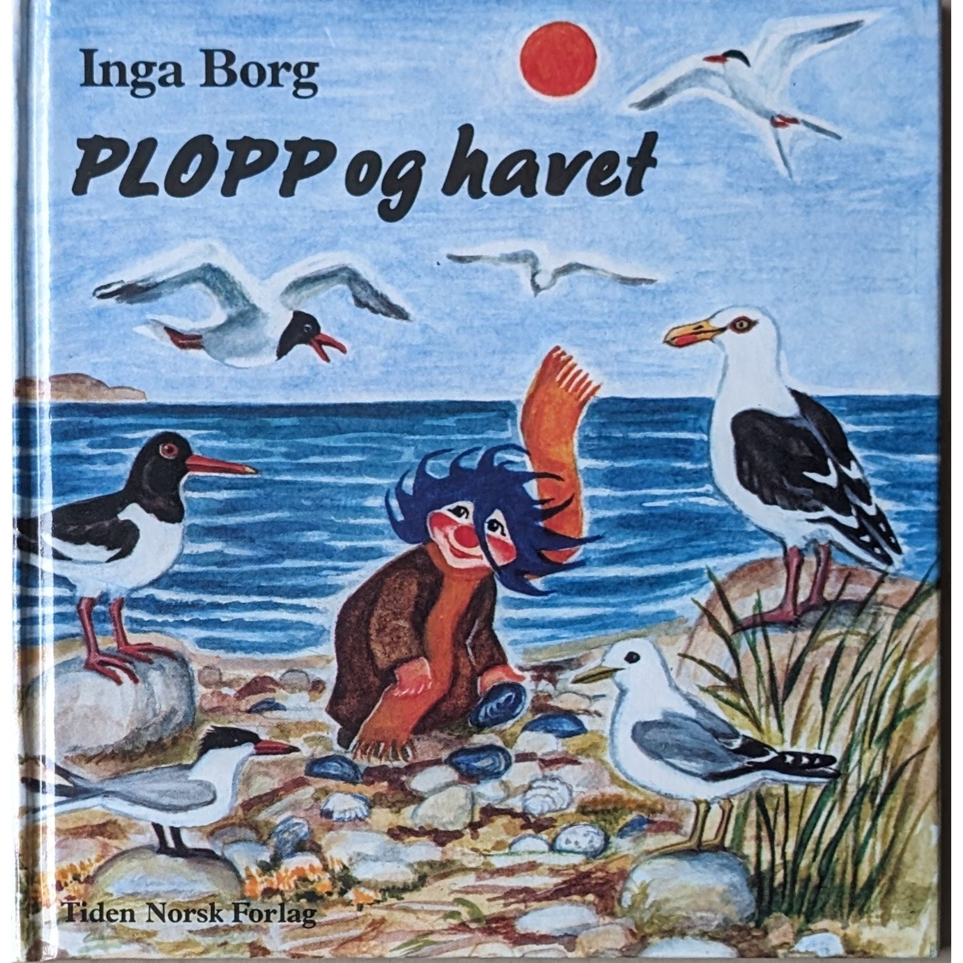Plopp og havet - Brukte bøker av Inga Borg