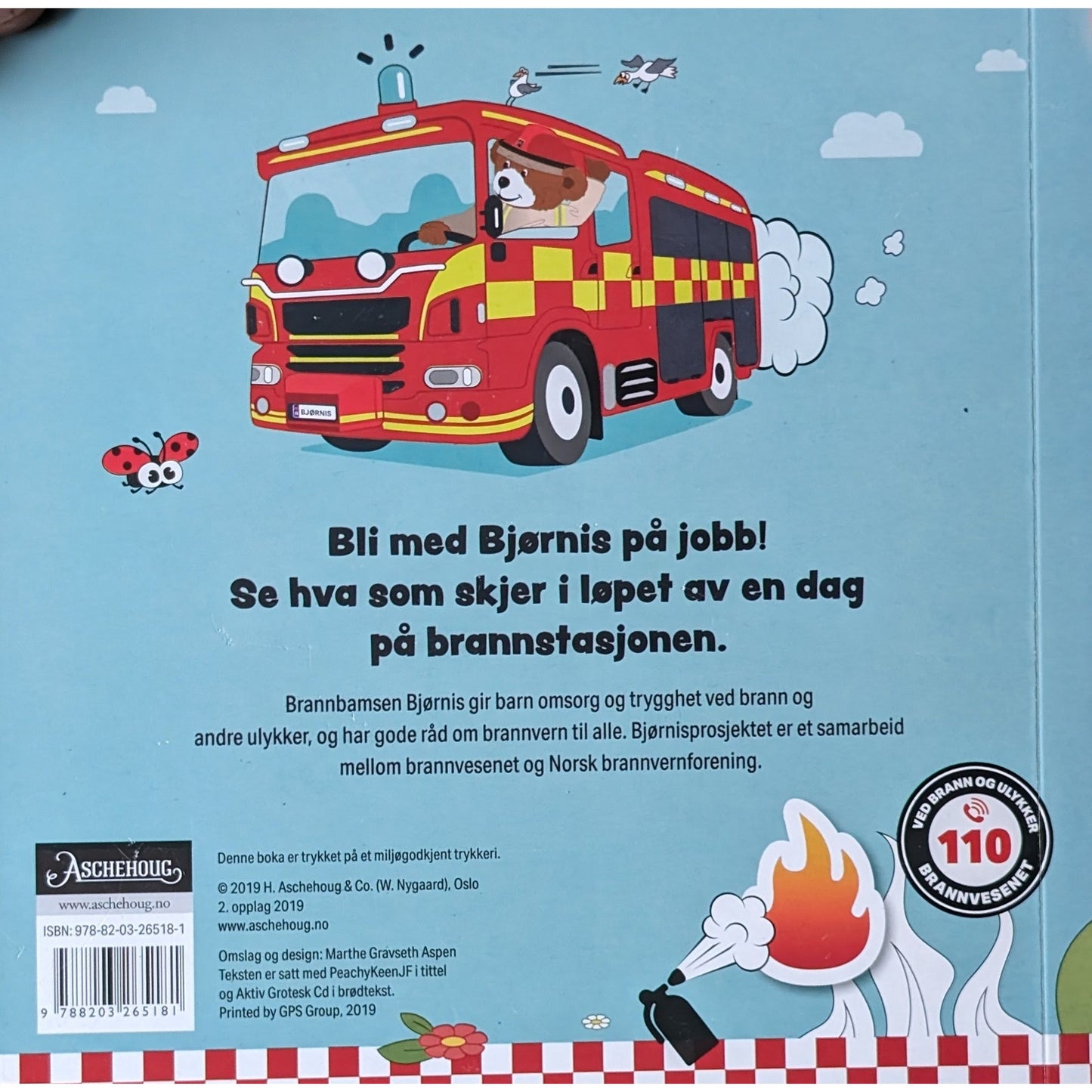 Heimen, Rikard B.: Brannbamsen Bjørnis - På jobb med Bjørnis