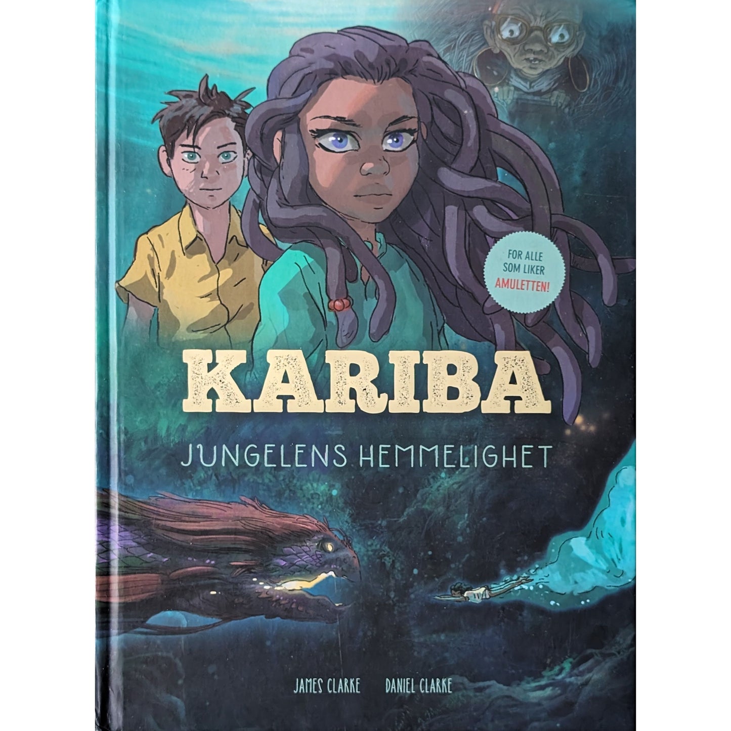 Karibia - jungelens hemmelighet, brukte bøker av James Clarke