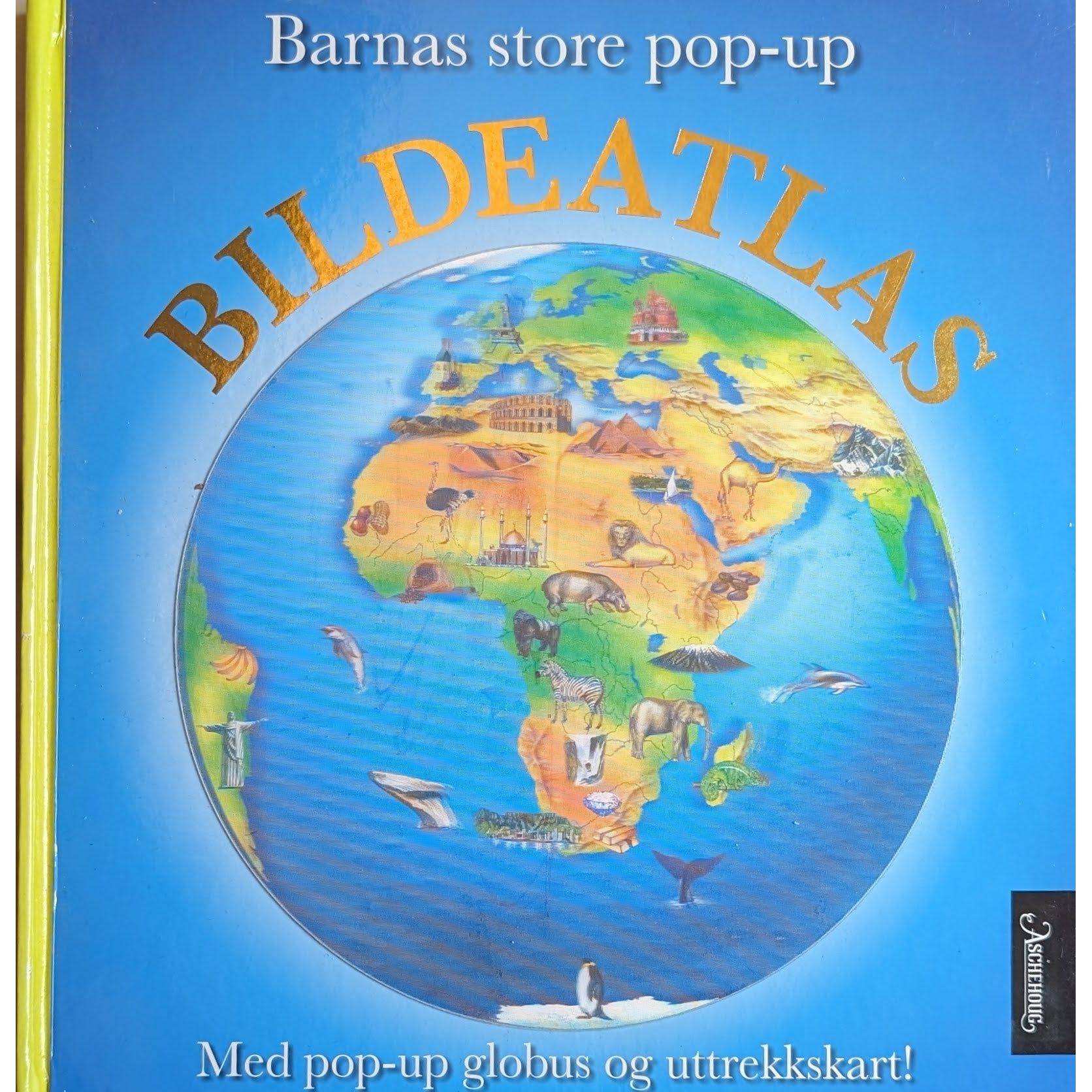 Barnas store popüp bildeatlas - brukte bøker fra Aschehoug