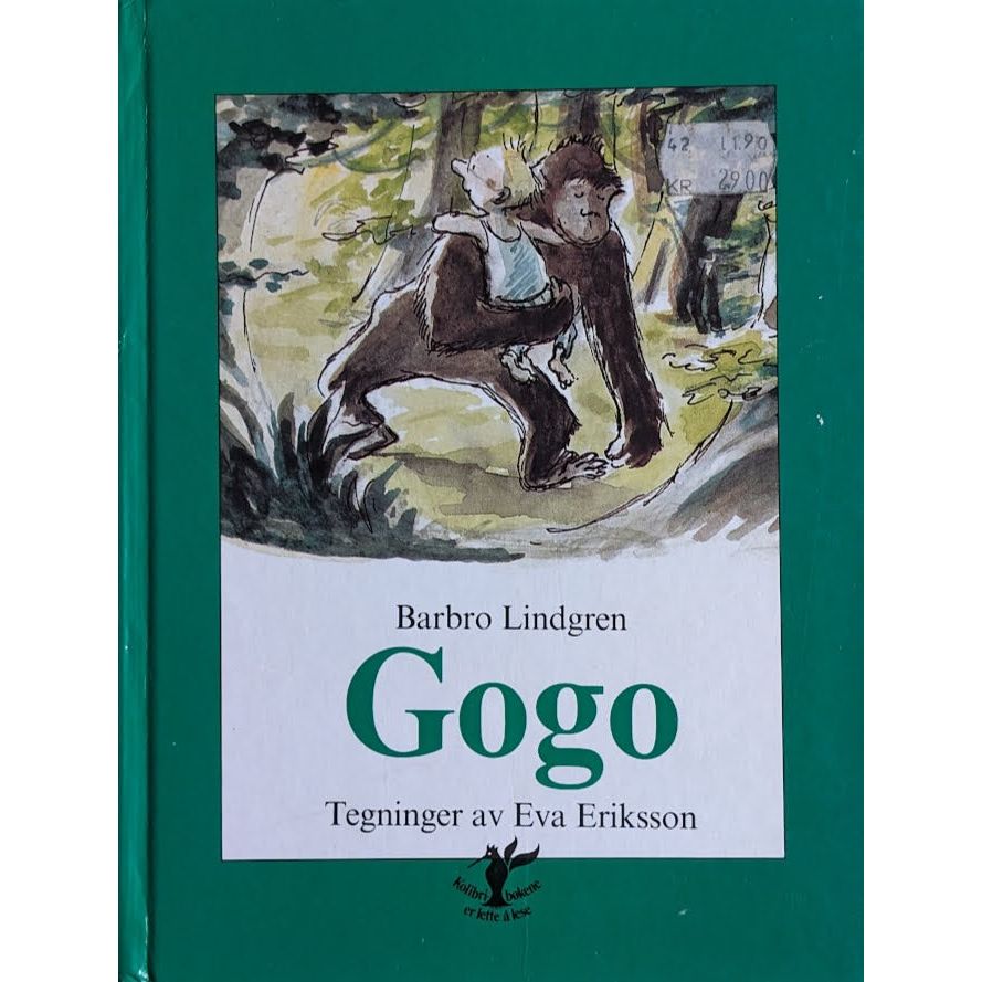 Gogo, Brukte barnebøker av Barbro Lindgren og Eva Eriksson