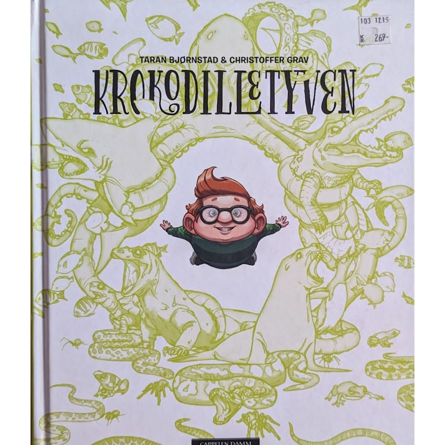 Krokodilletyven, brukte bøker av Taran Bjørnstad