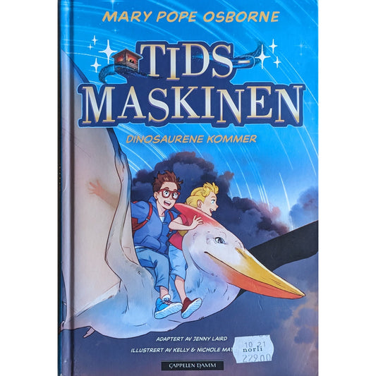 Tidsmaskinen - Dinosaurene kommer, brukte bøker av Mary Pope Osborne