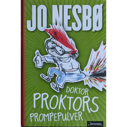 Doktor Proktors prompepulver. Brukte bøker av Jo Nesbø og Per Dybvig