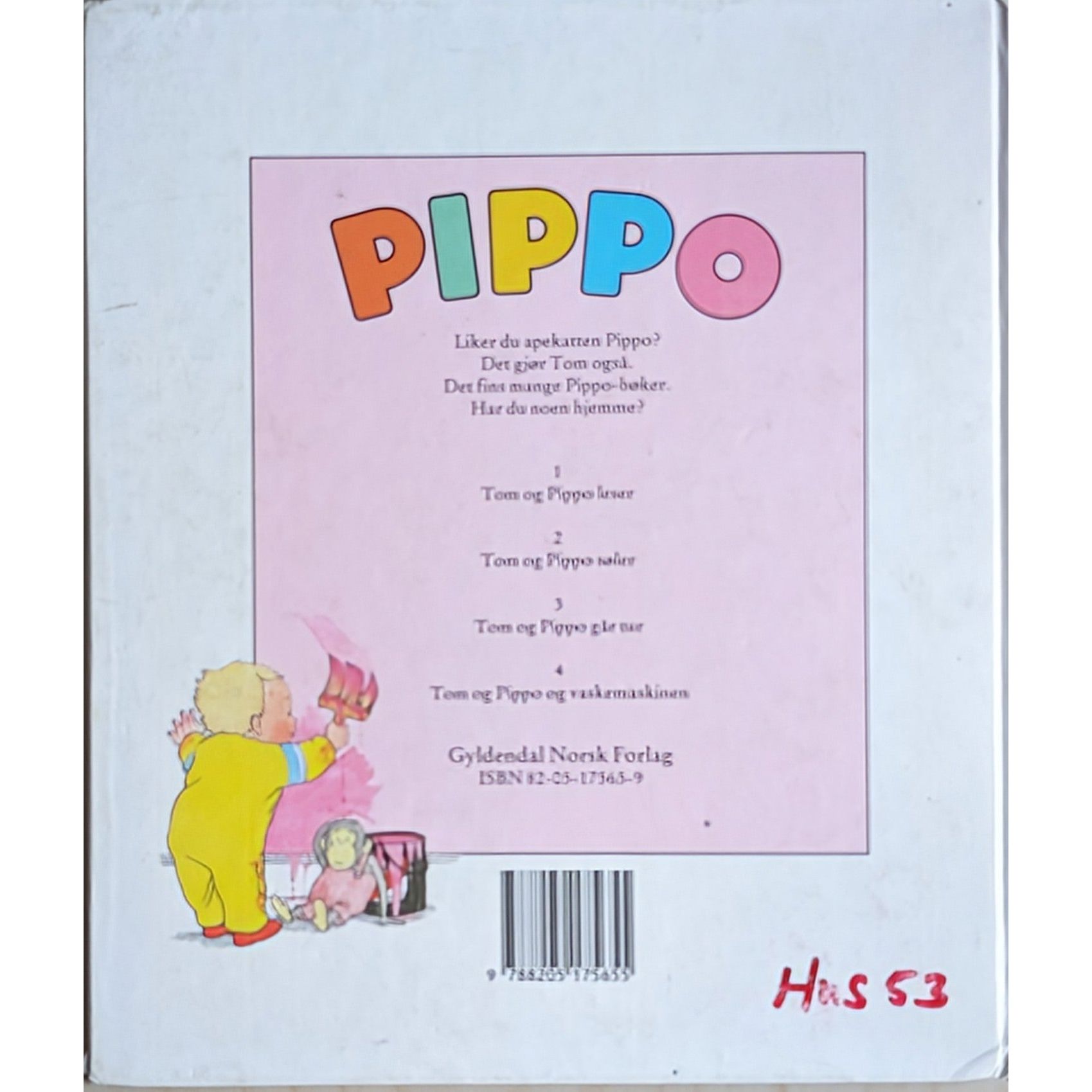 Tom og Pippo søler, brukte bøker av Helen Oxenbury