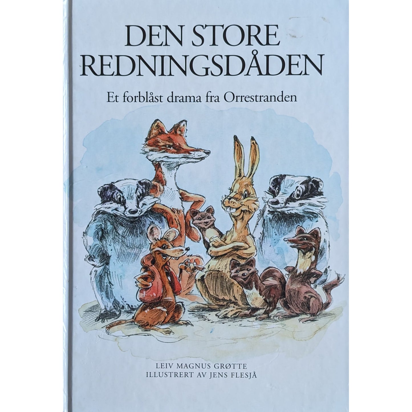 Den store redningsdåden, brukte bøker av Leiv Magnus Grøtte