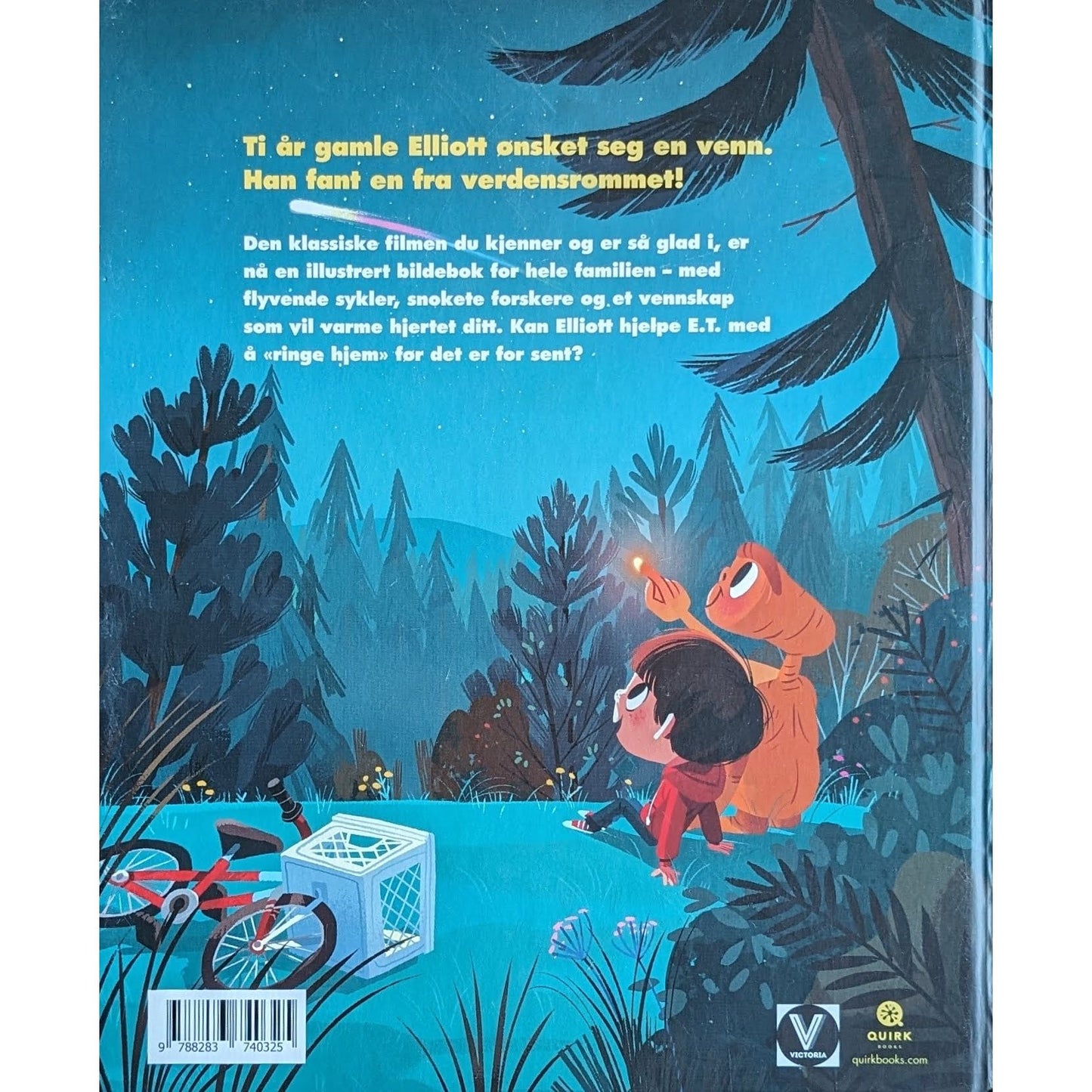 E.T., brukte bøker av Kim Smith. The Extra-Terrestial