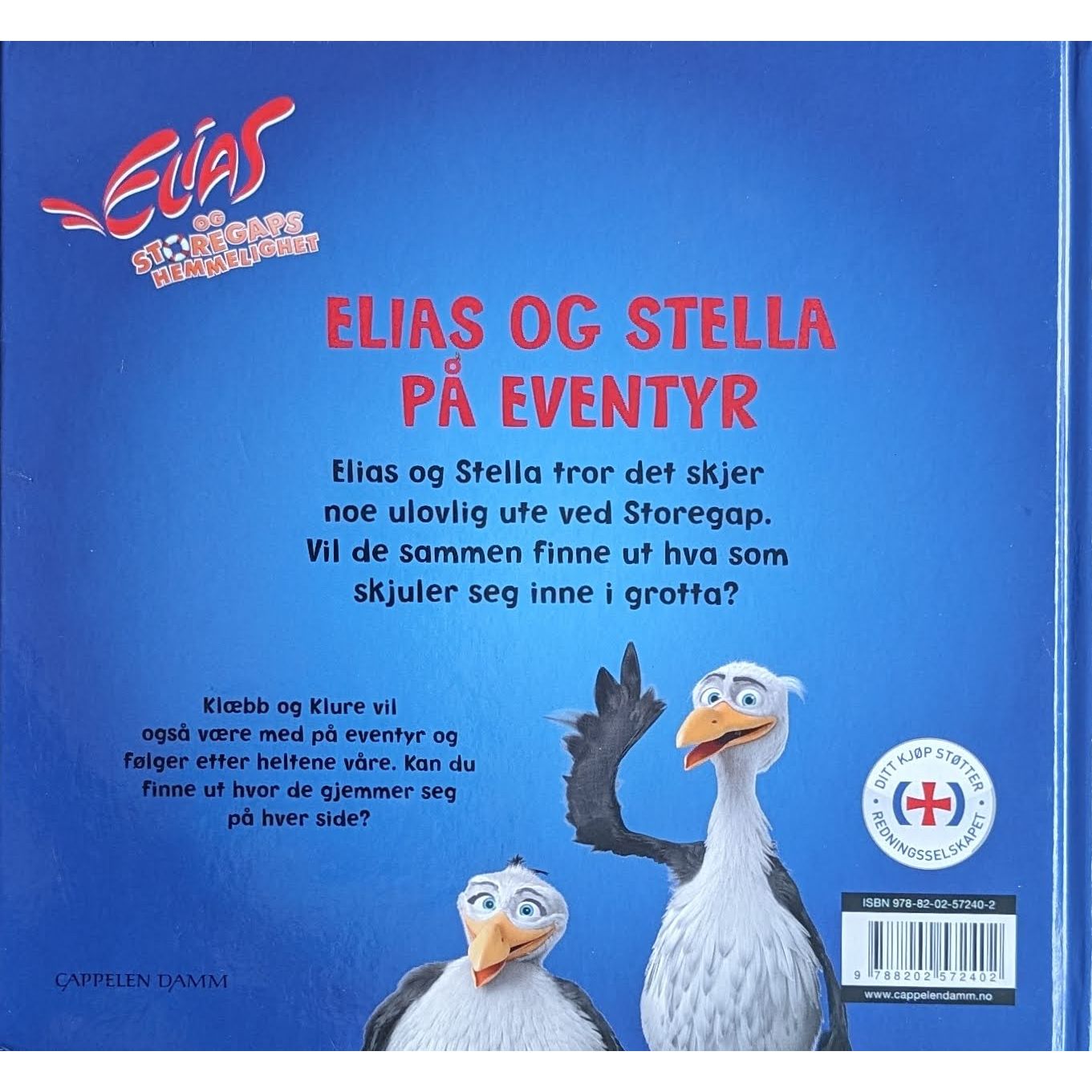 Elias og Stella på eventyr. Brukte bøker av Alf Knutsen