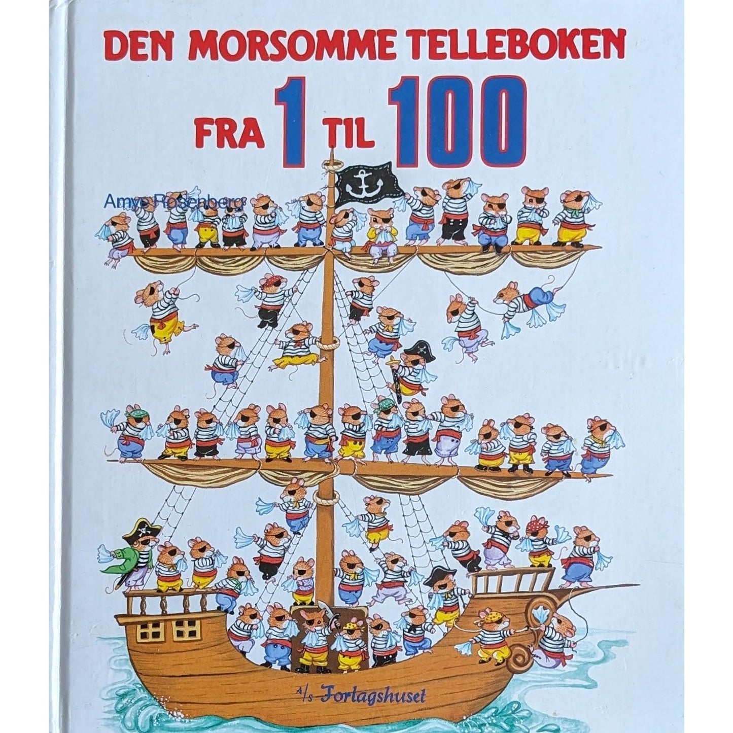 Den morsomme telleboken fra 1 til 100 - Brukte bøker om å lære å telle