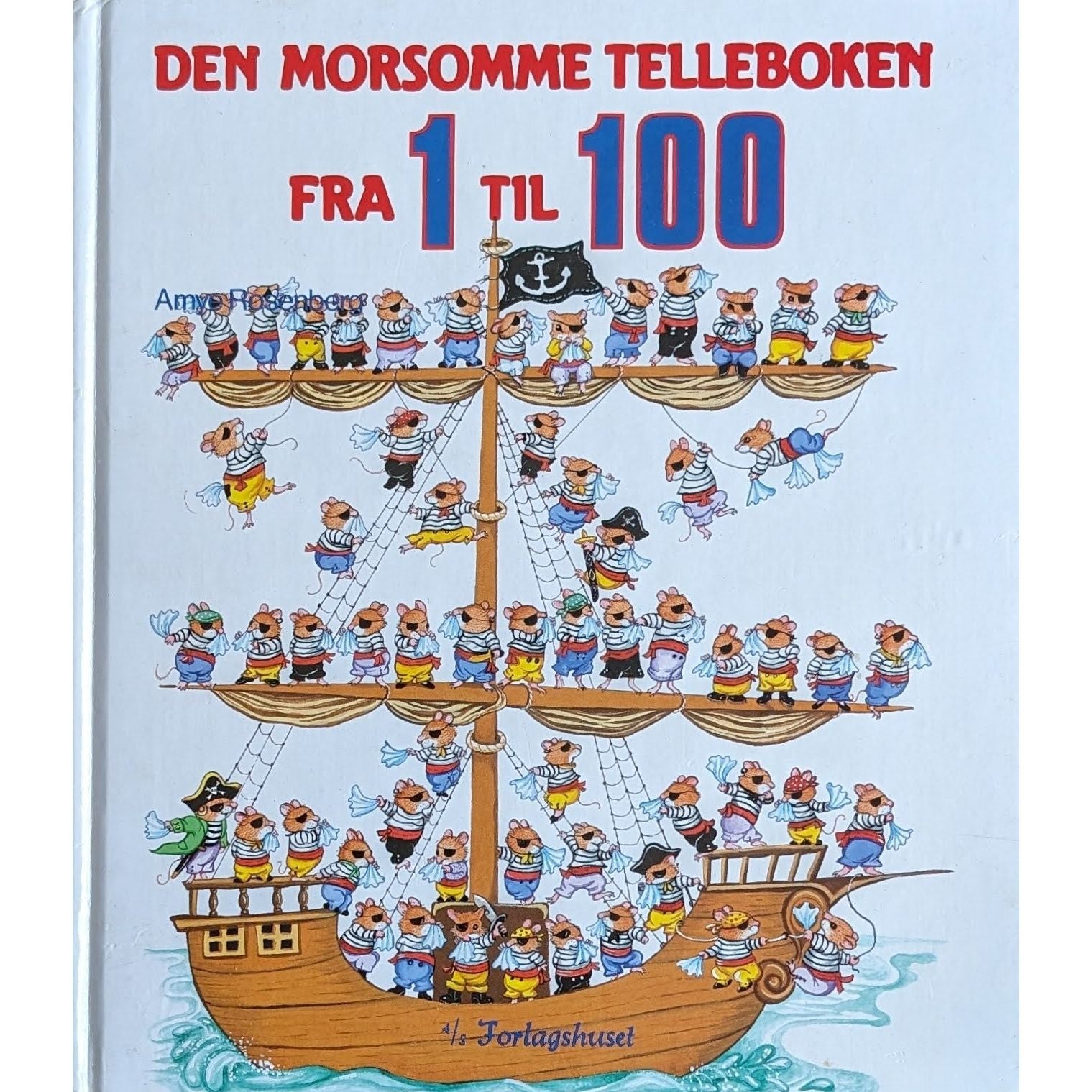 Den morsomme telleboken fra 1 til 100 - Brukte bøker om å lære å telle