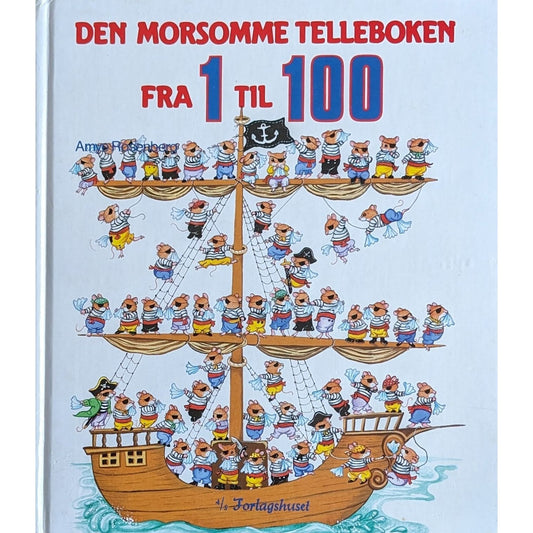 Den morsomme telleboken fra 1 til 100 - Brukte bøker om å lære å telle