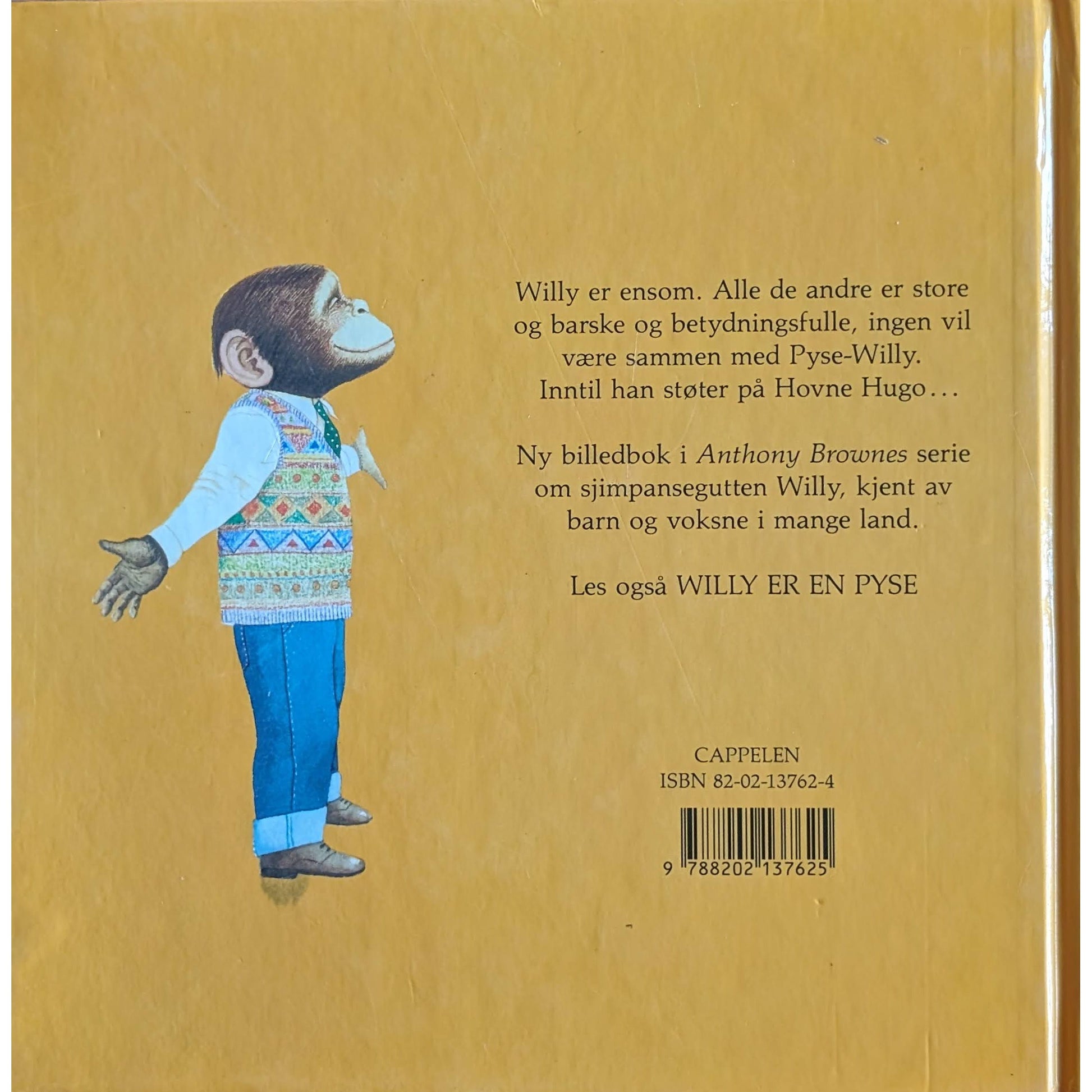 Willy og Hugo, brukte bøker av Anthony Browne