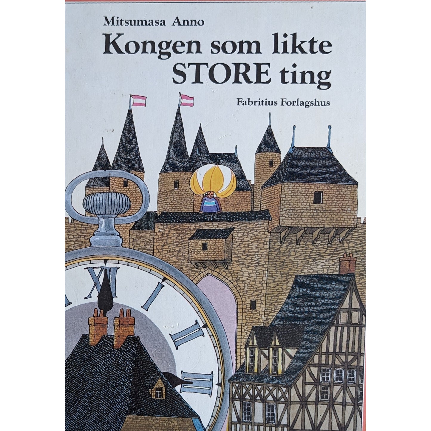 Kongen som likte STORE ting, brukte bøker av Mitsumasa Anno
