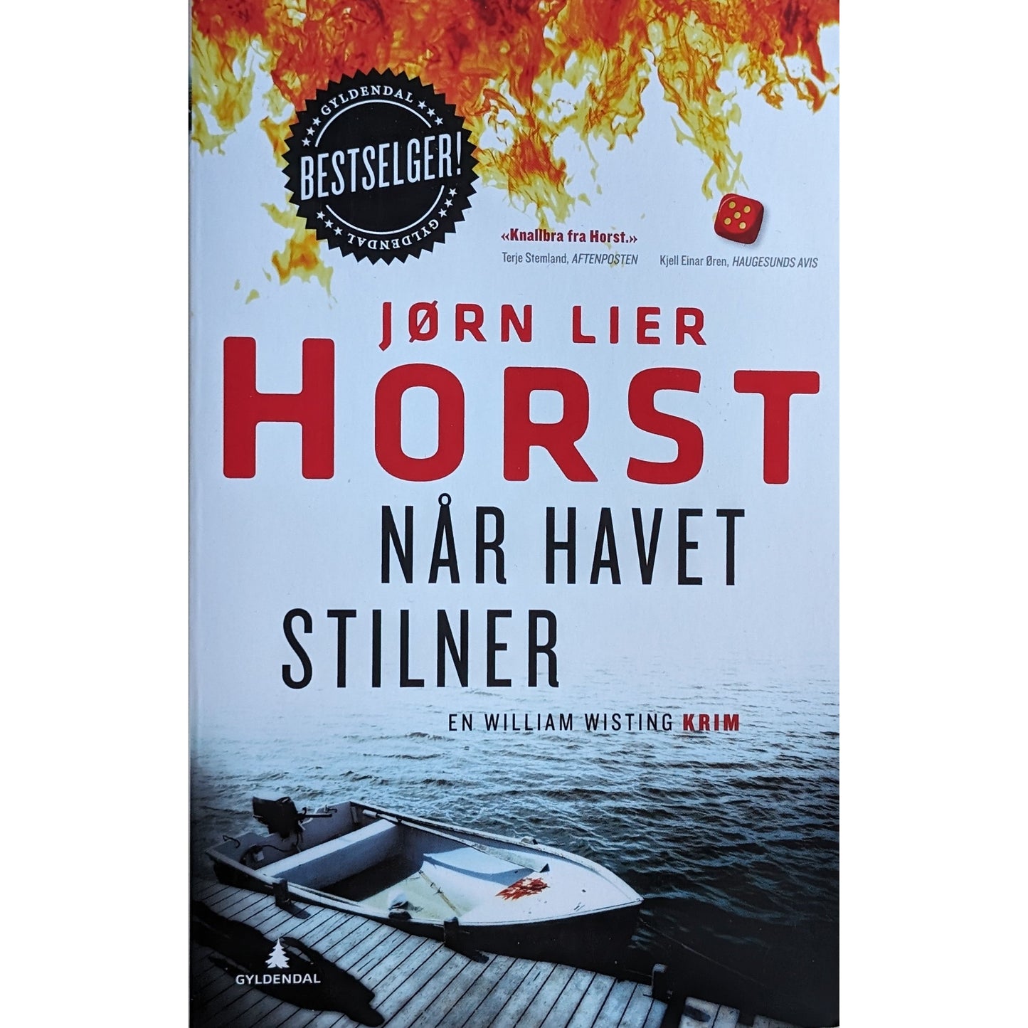 Når havet stilner - William Wisting 3 - Brukte bøker av Jørn Lier Horst