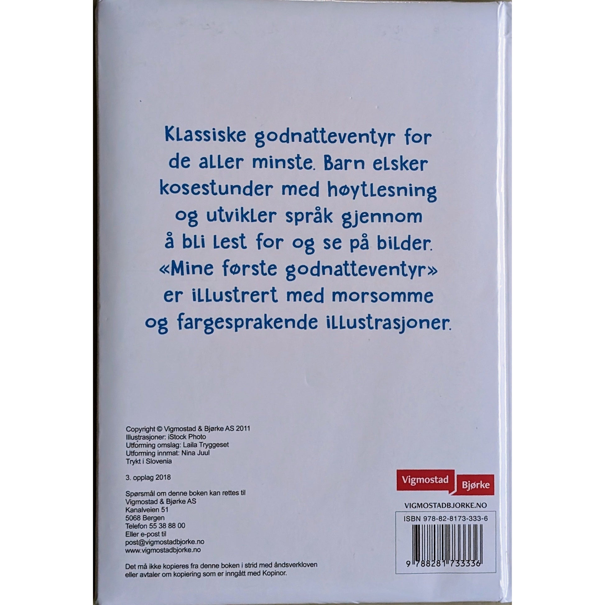 Mine første godnatteventyr, brukte bøker i Mine første-serien
