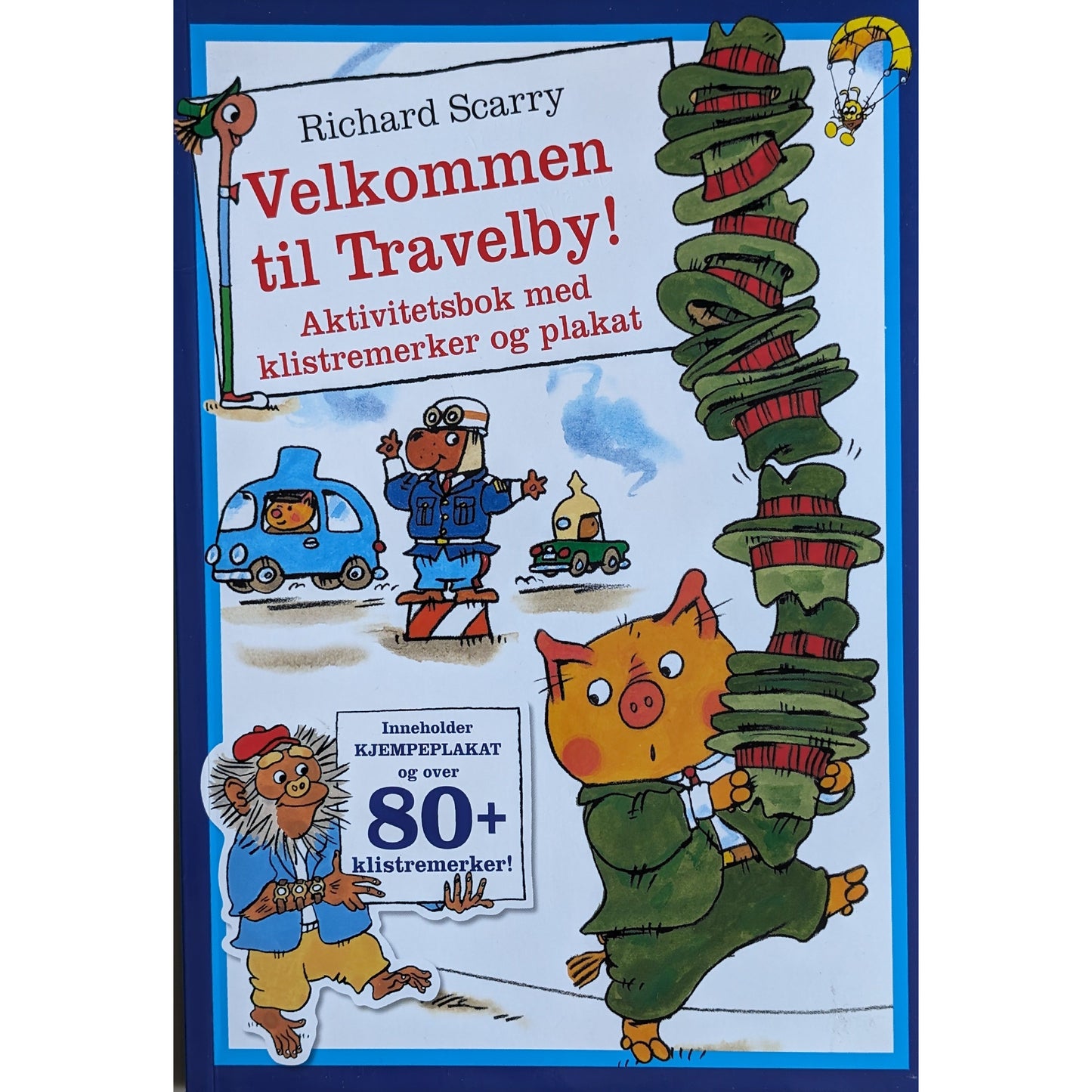 Velkommen til Travelby! - Brukte bøker av Richard Scarry Aktivitetsbok