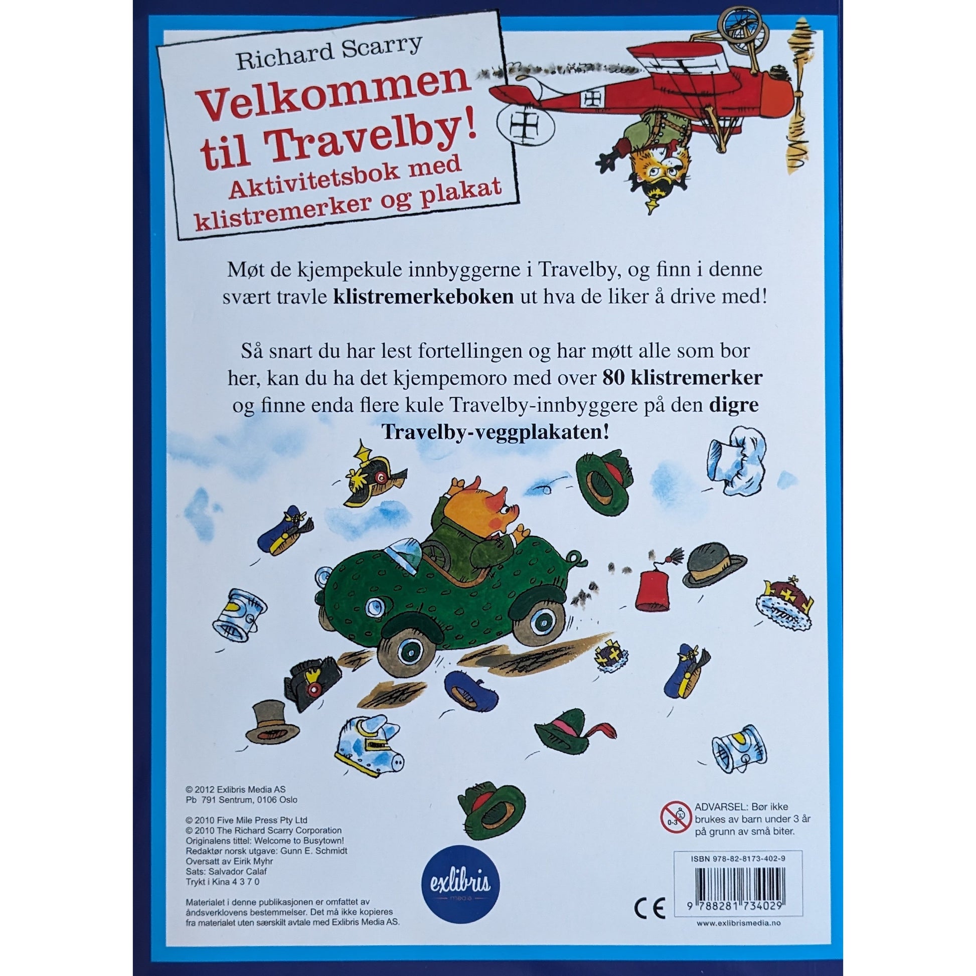 Velkommen til Travelby! - Brukte bøker av Richard Scarry Aktivitetsbok