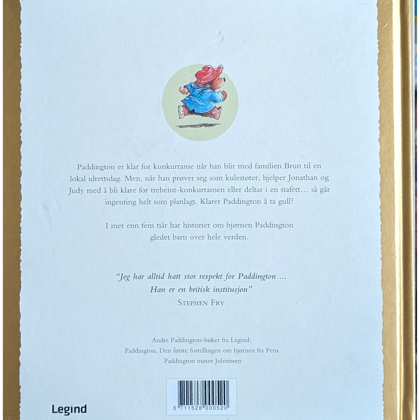 Paddington går for gull, brukte bøker av Michael Bond