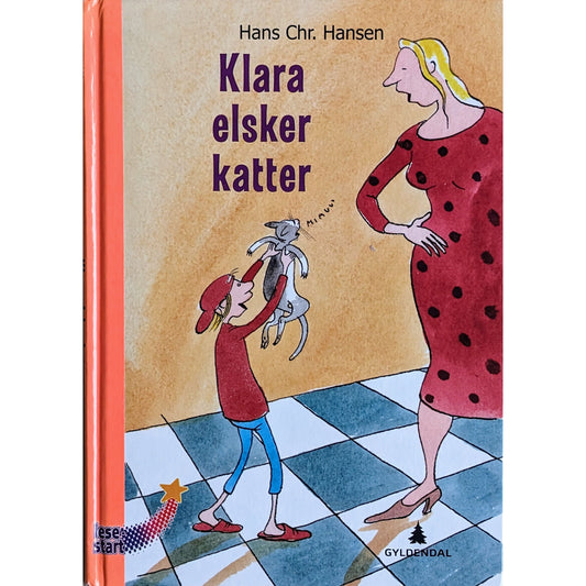 Klara elsker katter, brukte bøker av Hans Chr. Hansen