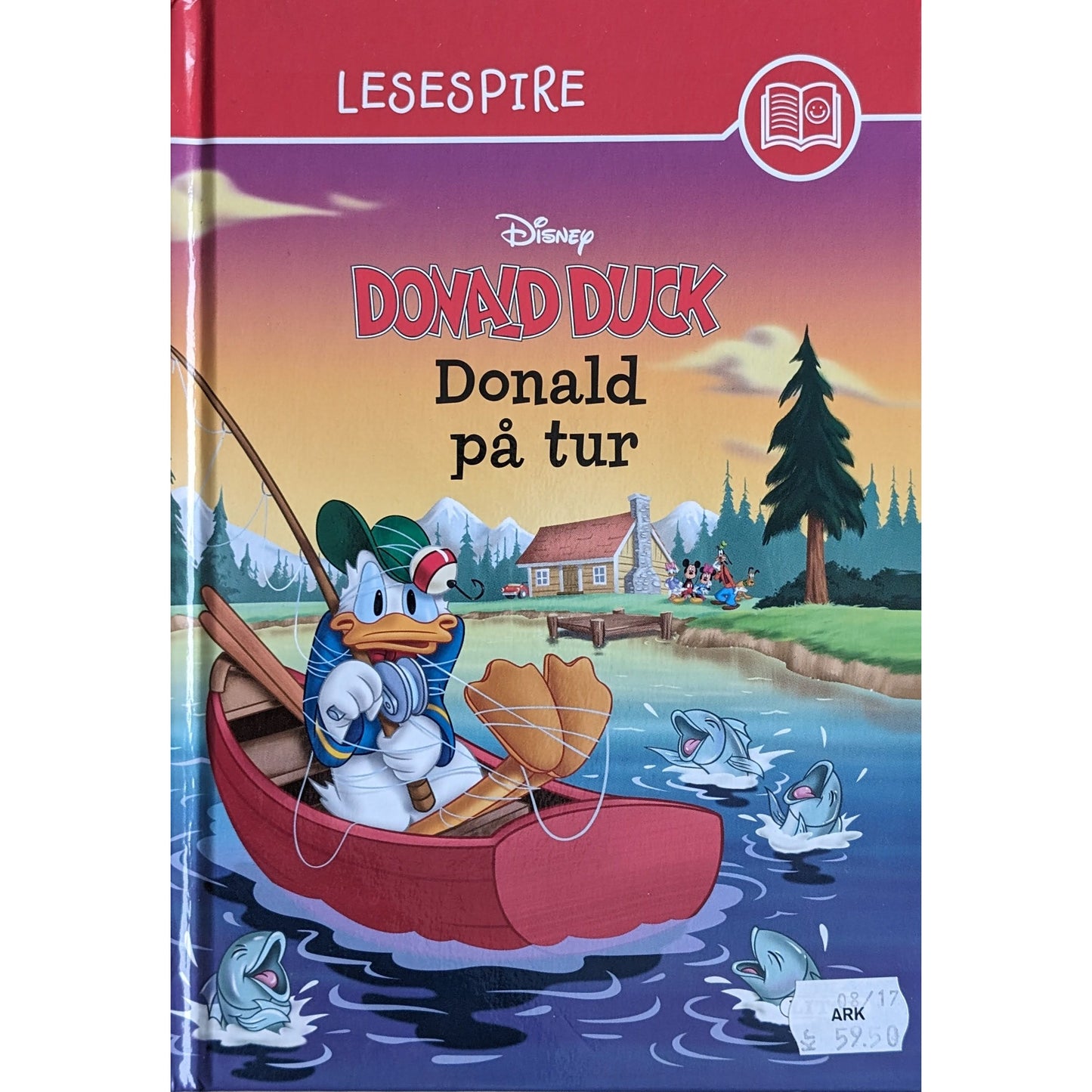 Disney: Donald Duck - Donald på tur. Brukte bøker i Lesespire-serien