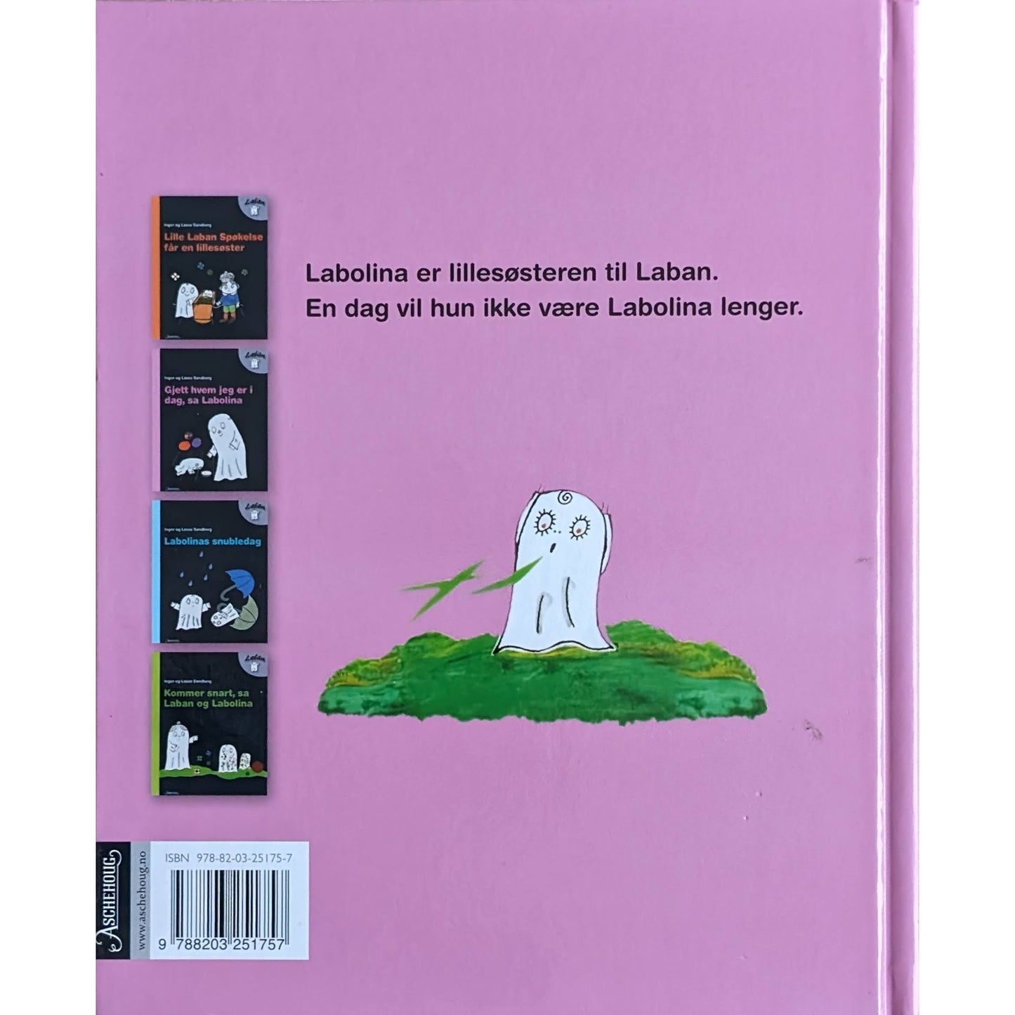 Gjett hvem jeg er i dag, sa Labolina. Brukte bøker av Inger og Lasse Sandberg