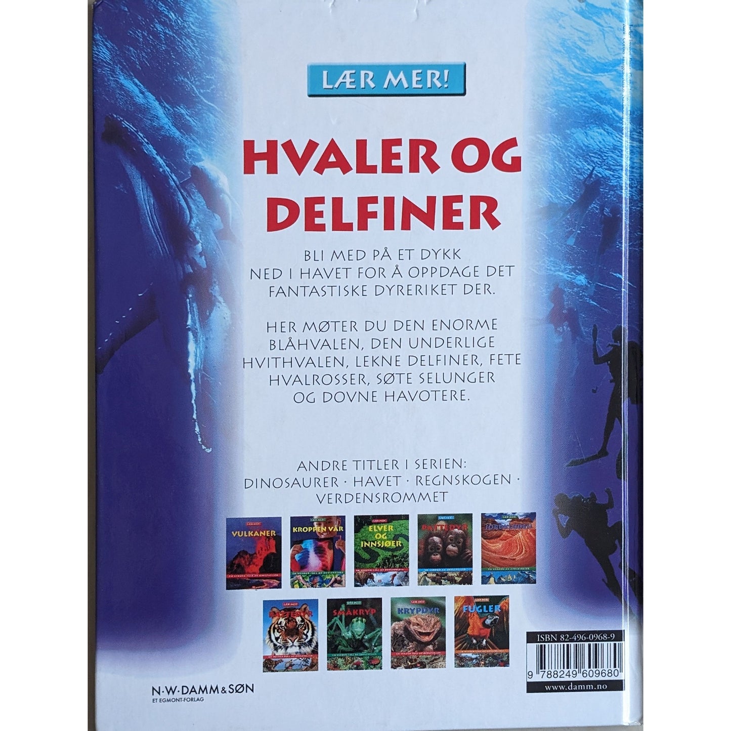 Lær mer! : Hvaler og delfiner