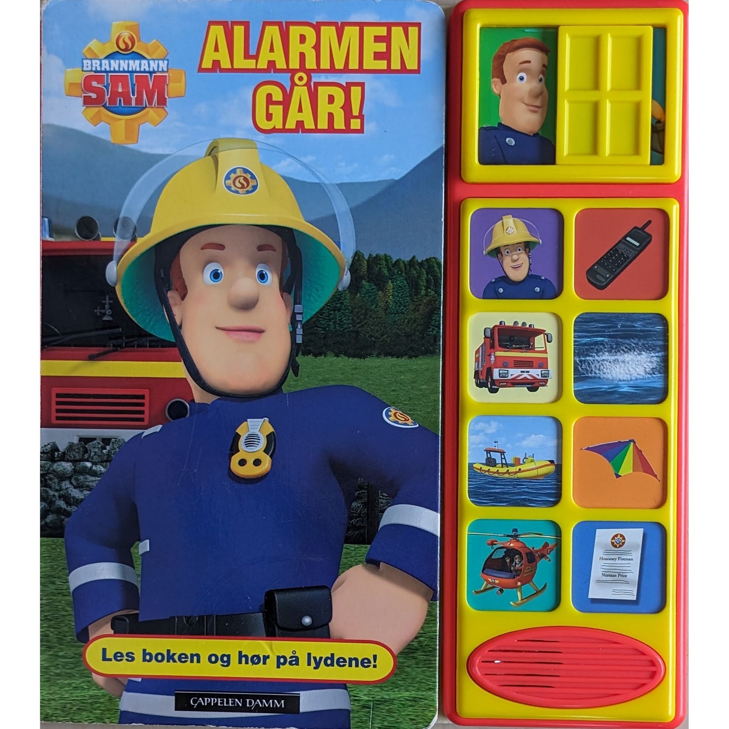 Brannmann Sam: Alarmen går! - brukte bøker om brannmann Sam