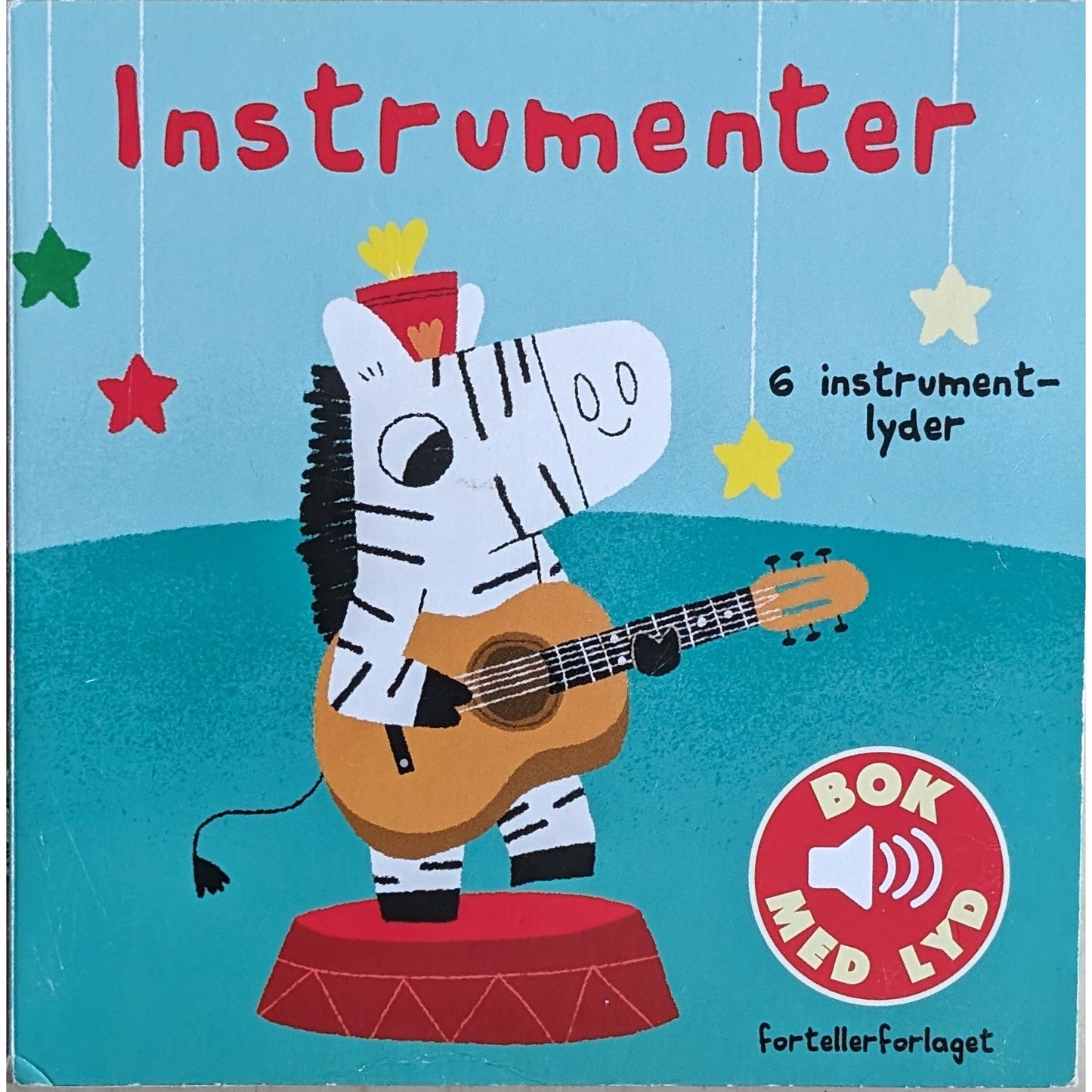 Instrumenter- 6 instrumentlyder, brukte bøker av Marion Billet