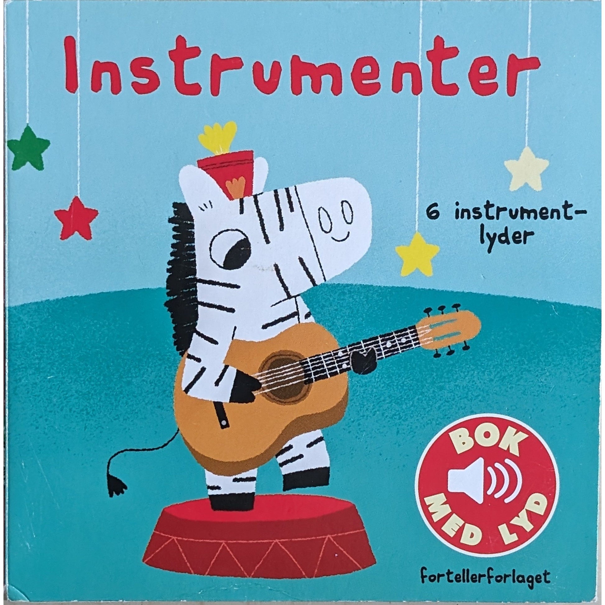 Instrumenter- 6 instrumentlyder, brukte bøker av Marion Billet